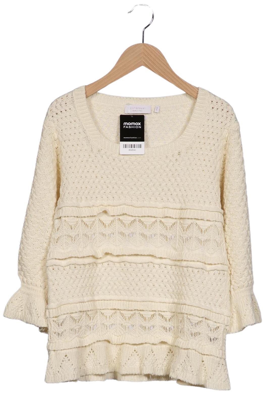 

Rich & Royal Damen Pullover, cremeweiß, Gr. 36