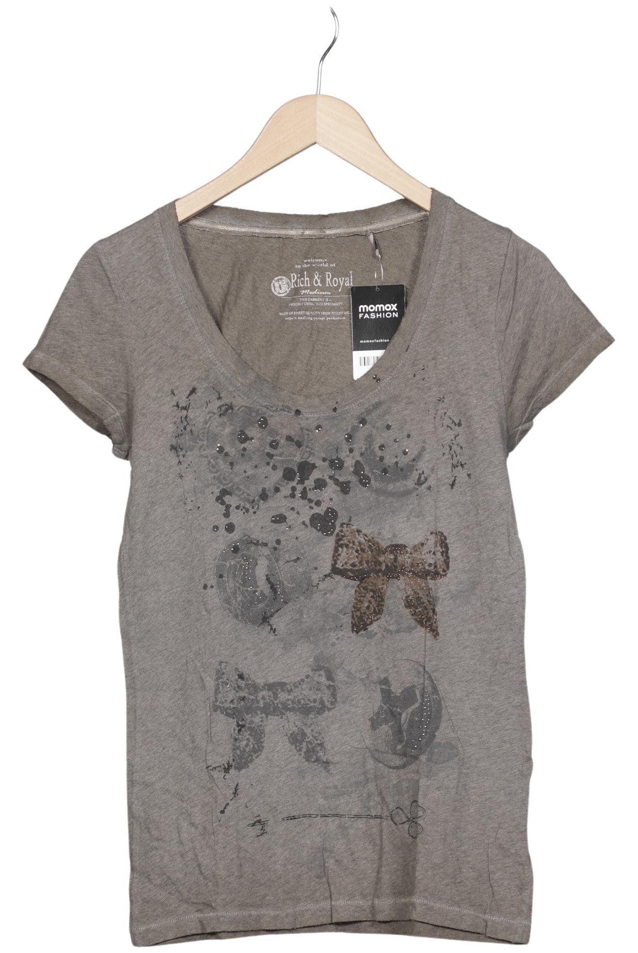 

Rich & Royal Damen T-Shirt, grau, Gr. 38