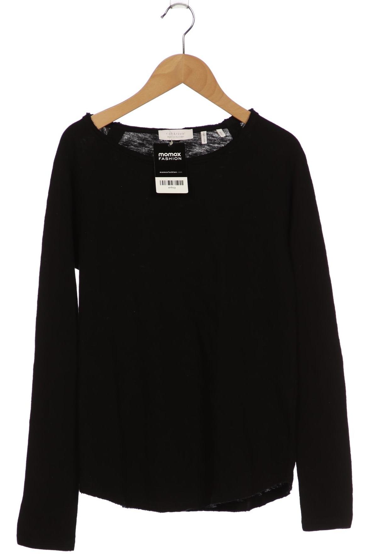 

Rich & Royal Damen Langarmshirt, schwarz, Gr. 36