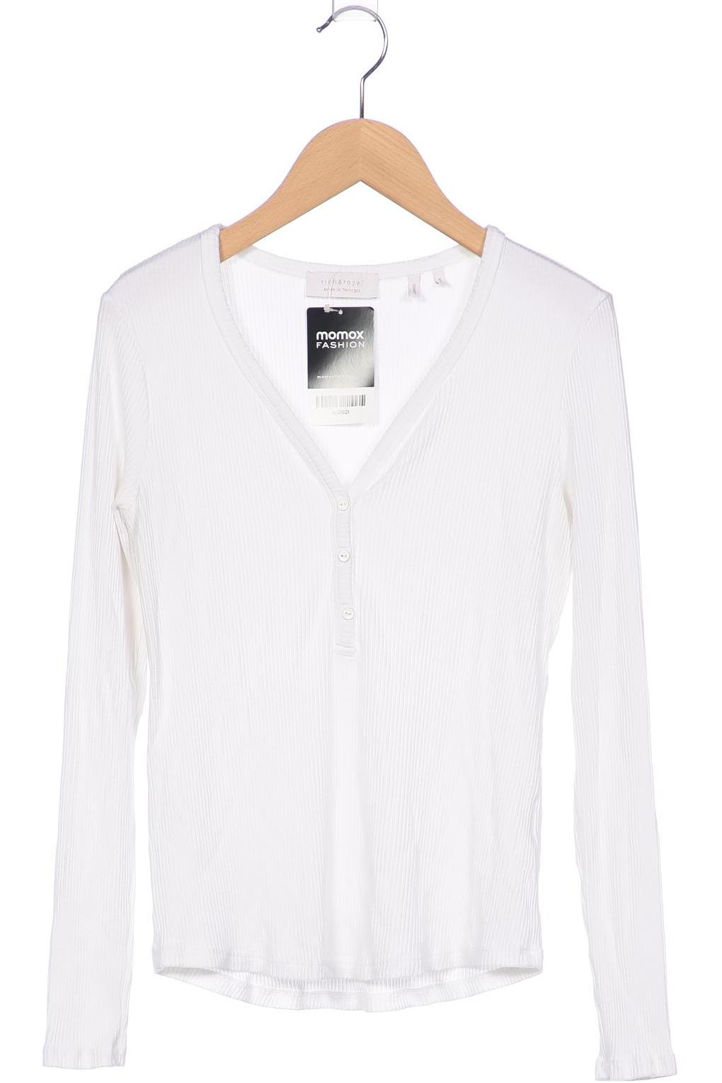 

Rich & Royal Damen Langarmshirt, weiß, Gr. 36