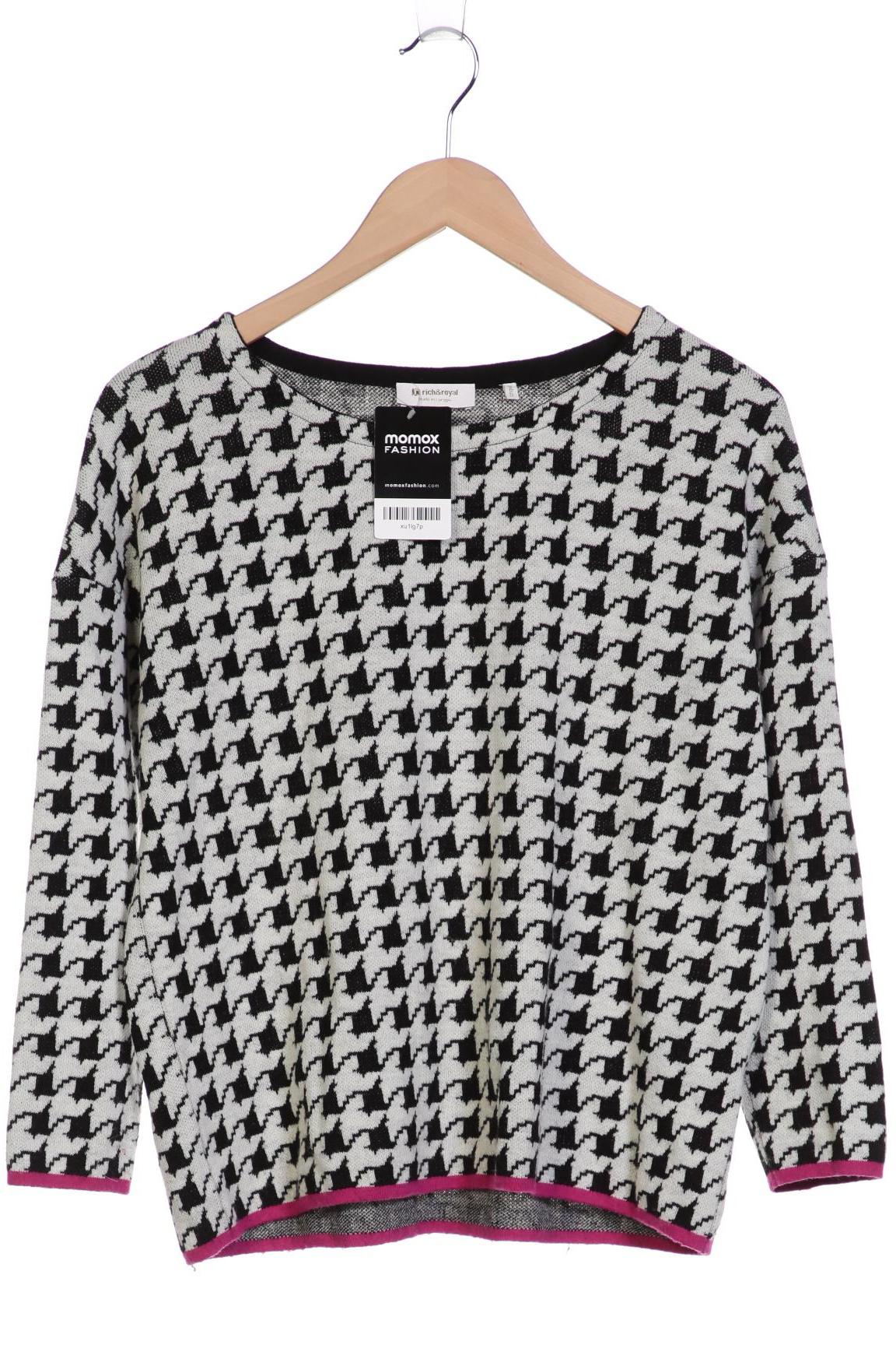 

Rich & Royal Damen Pullover, weiß, Gr. 38