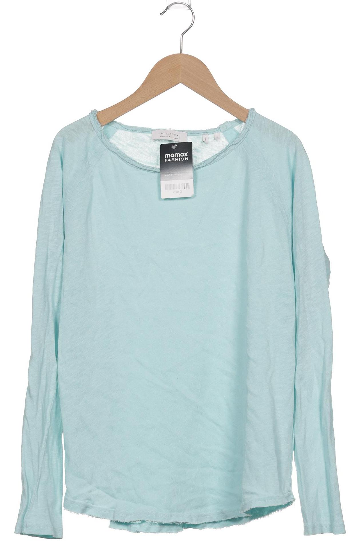 

Rich & Royal Damen Langarmshirt, türkis, Gr. 36