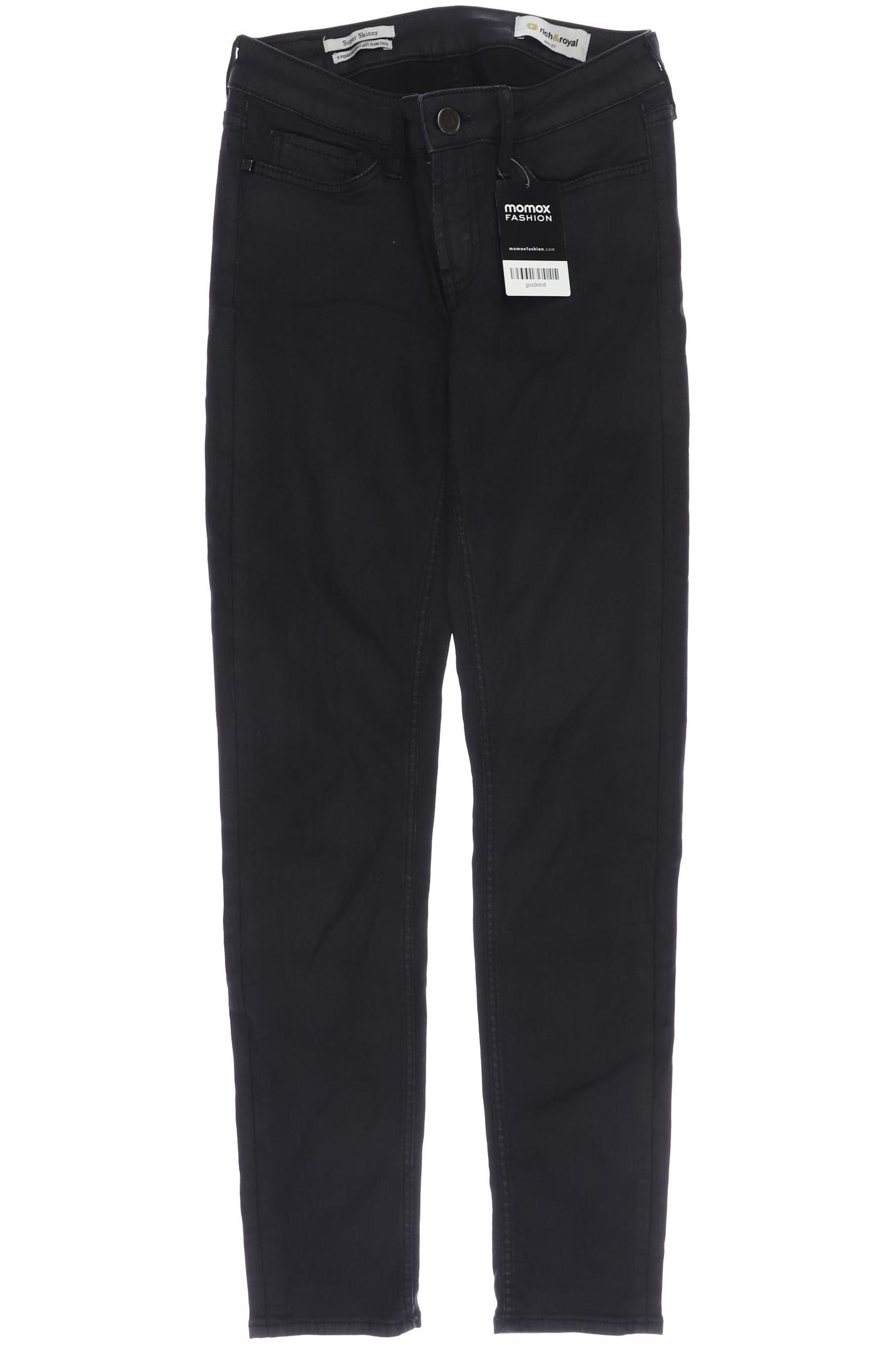 

Rich & Royal Damen Jeans, schwarz, Gr. 27