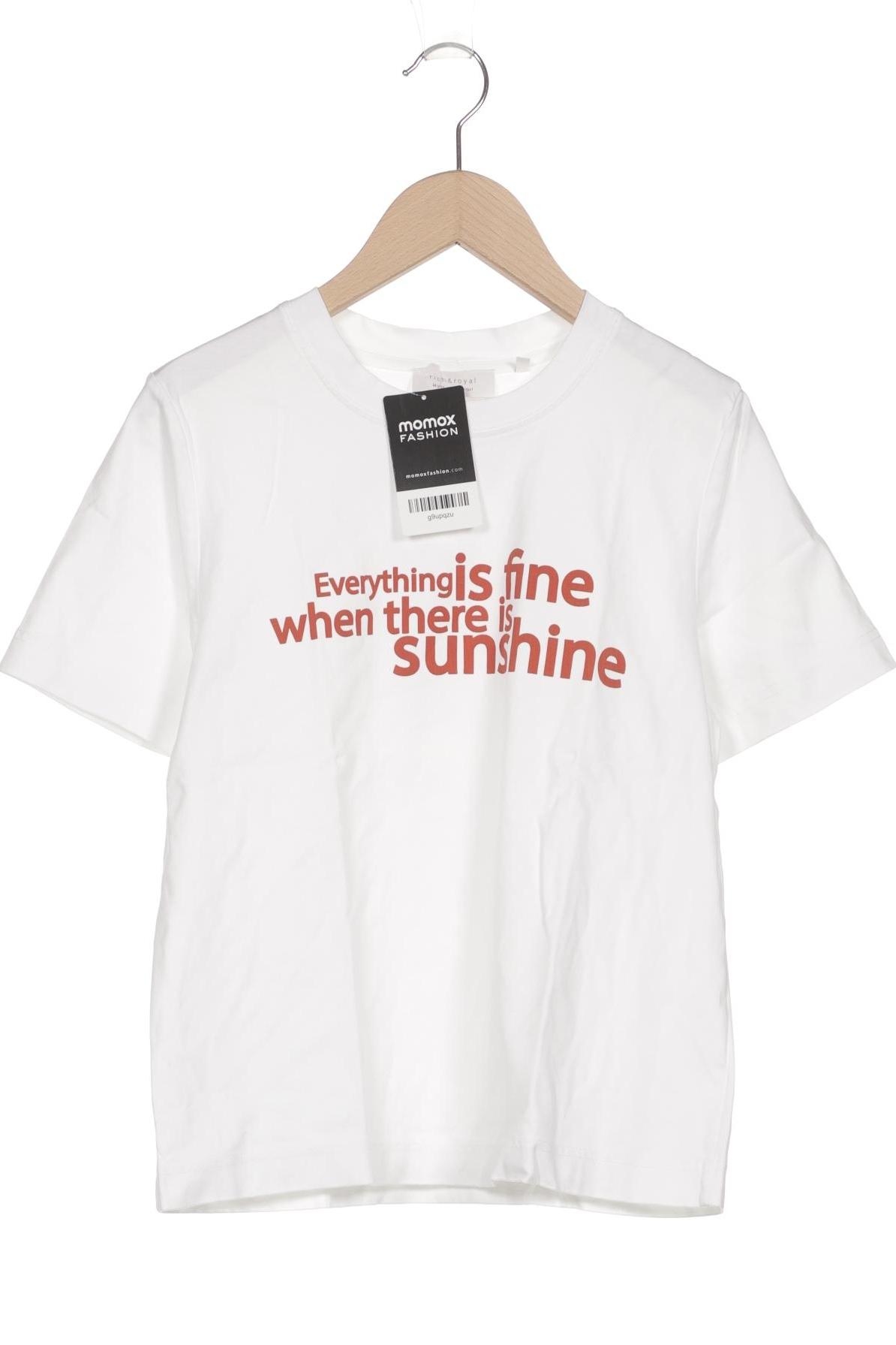 

Rich & Royal Damen T-Shirt, weiß, Gr. 36