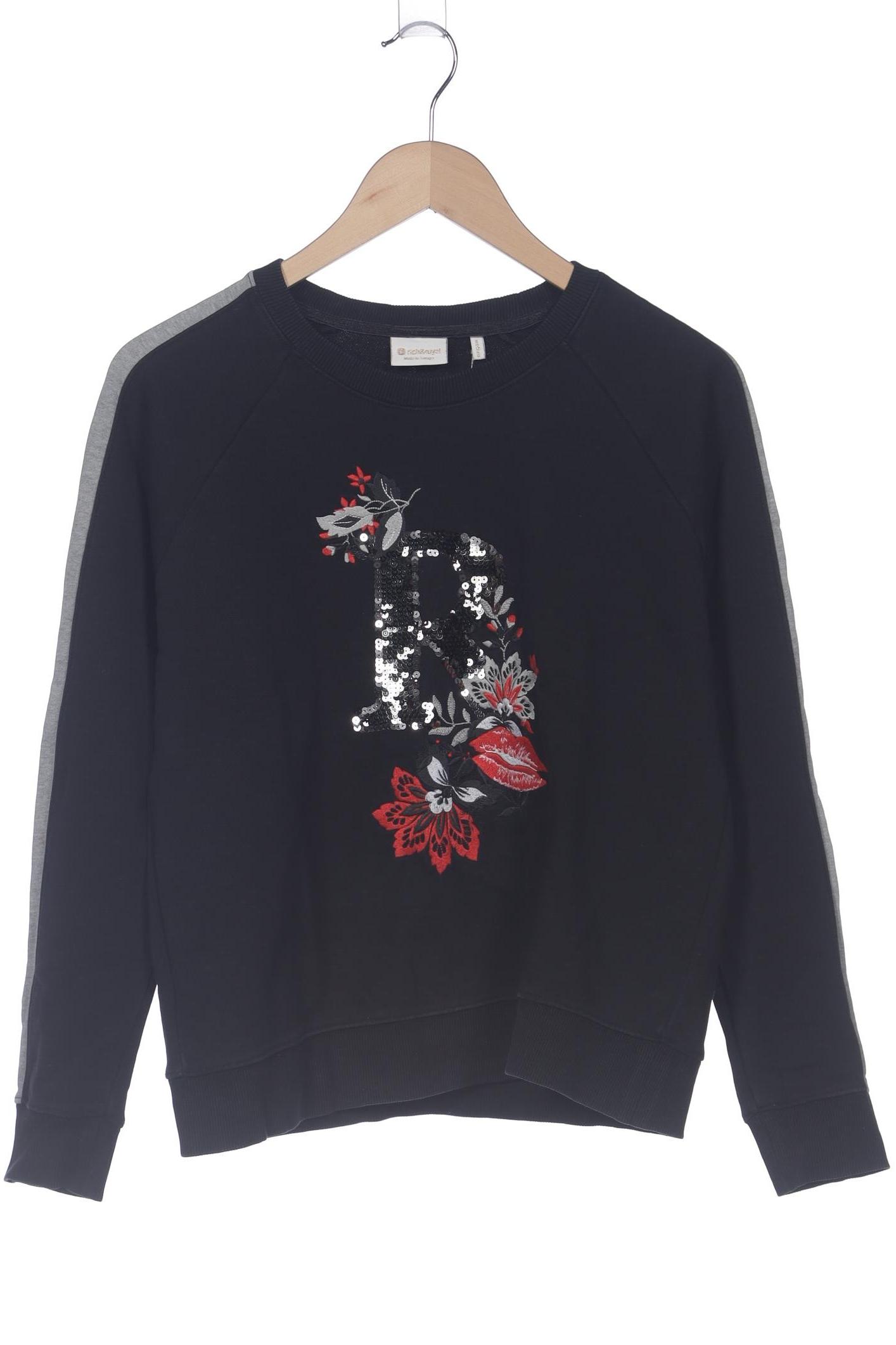 

Rich & Royal Damen Sweatshirt, schwarz, Gr. 38