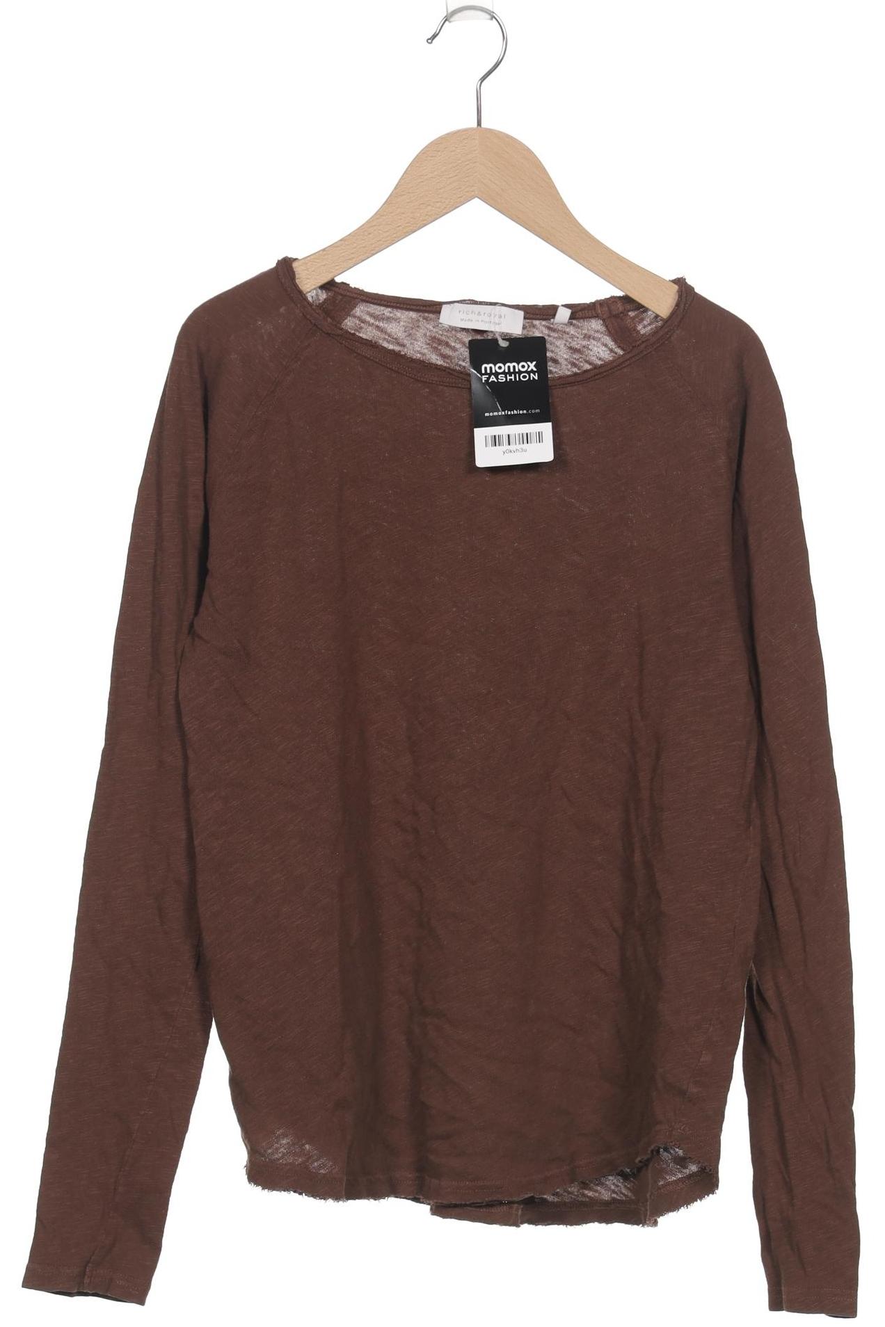 

Rich & Royal Damen Langarmshirt, braun, Gr. 36