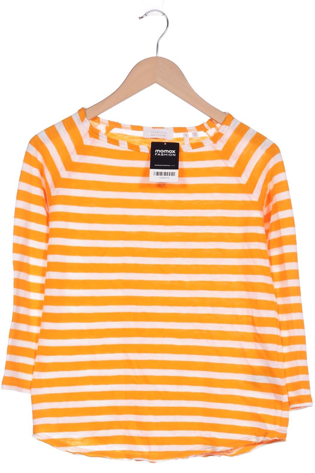 

Rich & Royal Damen Langarmshirt, orange, Gr. 34