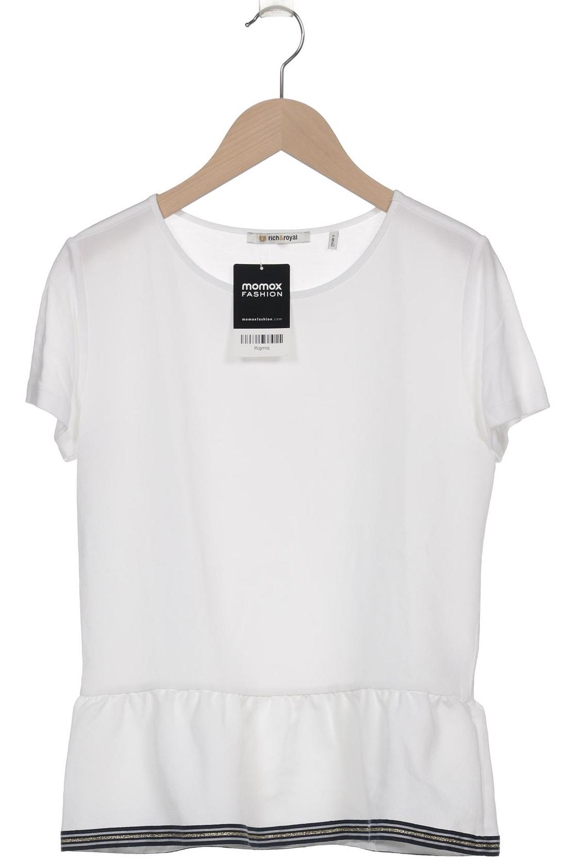 

Rich & Royal Damen T-Shirt, weiß, Gr. 34