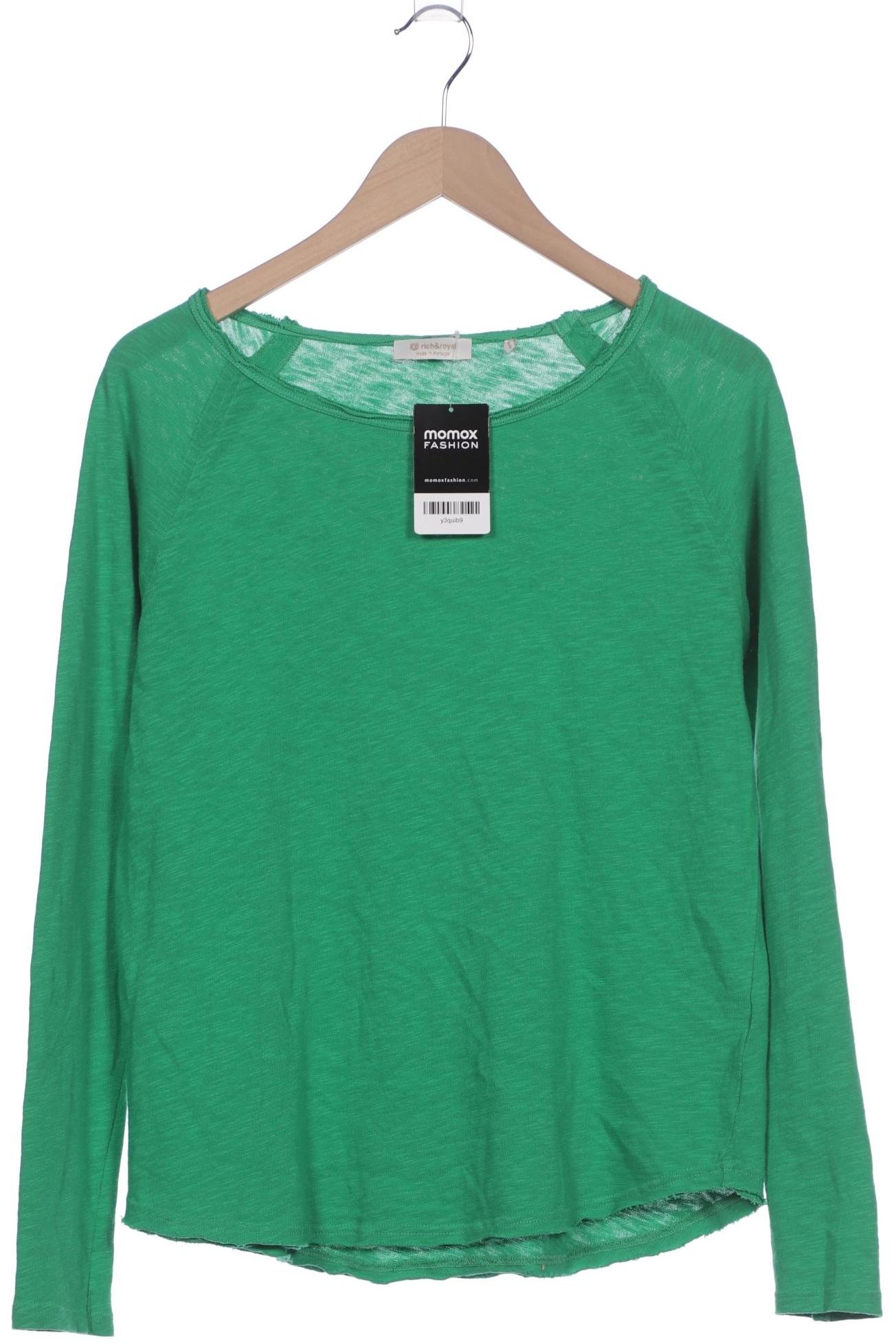 

Rich & Royal Damen Pullover, grün, Gr. 38