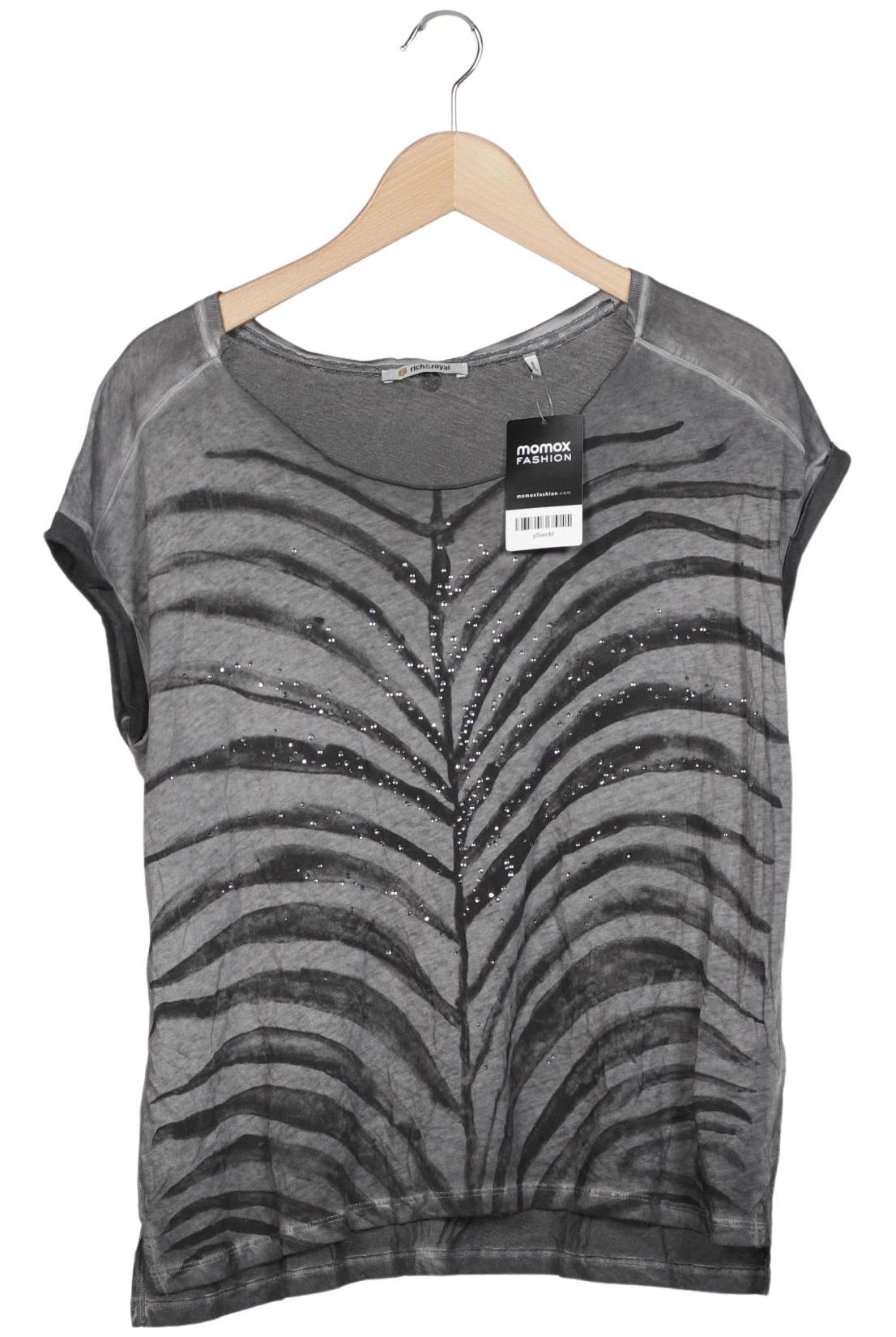 

Rich & Royal Damen T-Shirt, grau, Gr. 36