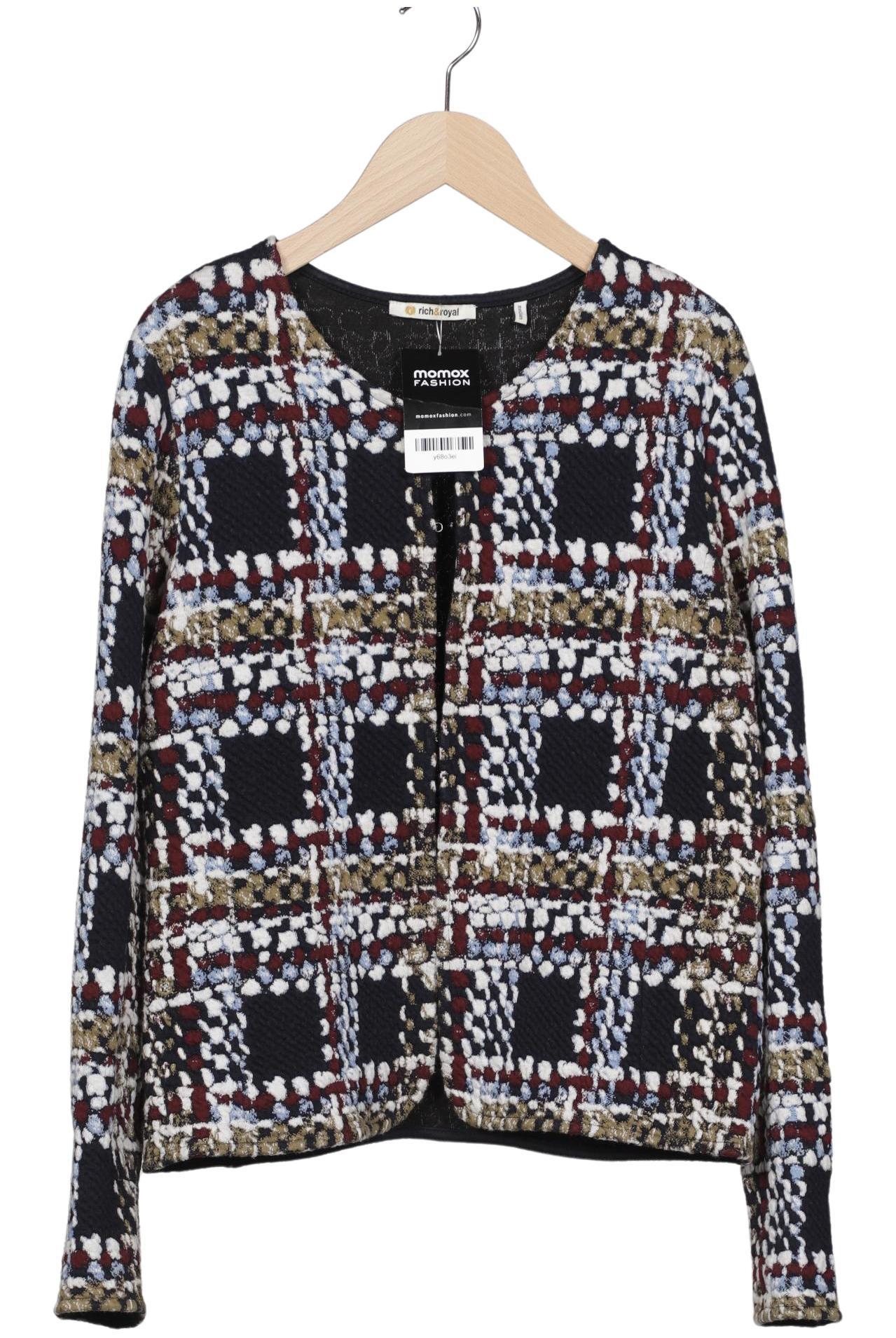 

Rich & Royal Damen Strickjacke, mehrfarbig, Gr. 38