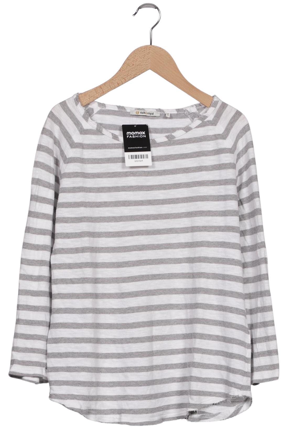 

Rich & Royal Damen Langarmshirt, grau, Gr. 36