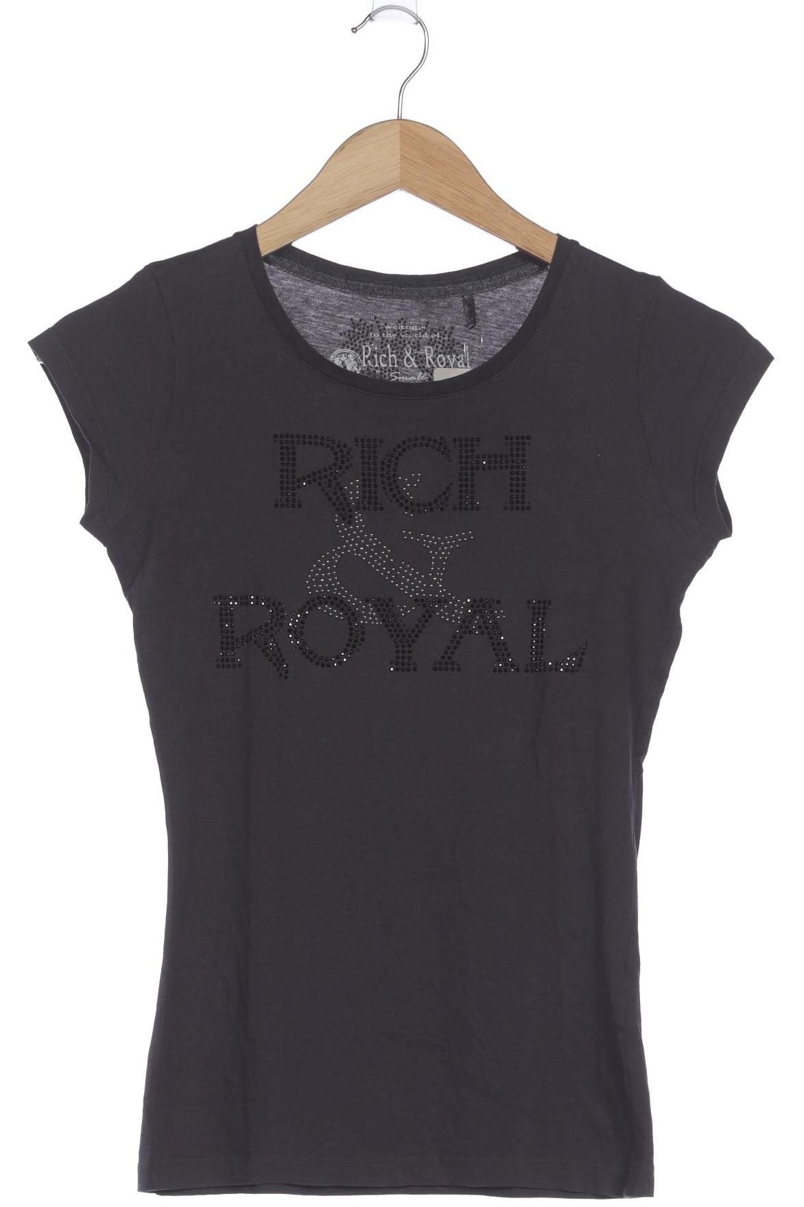 

Rich & Royal Damen T-Shirt, grau, Gr. 36