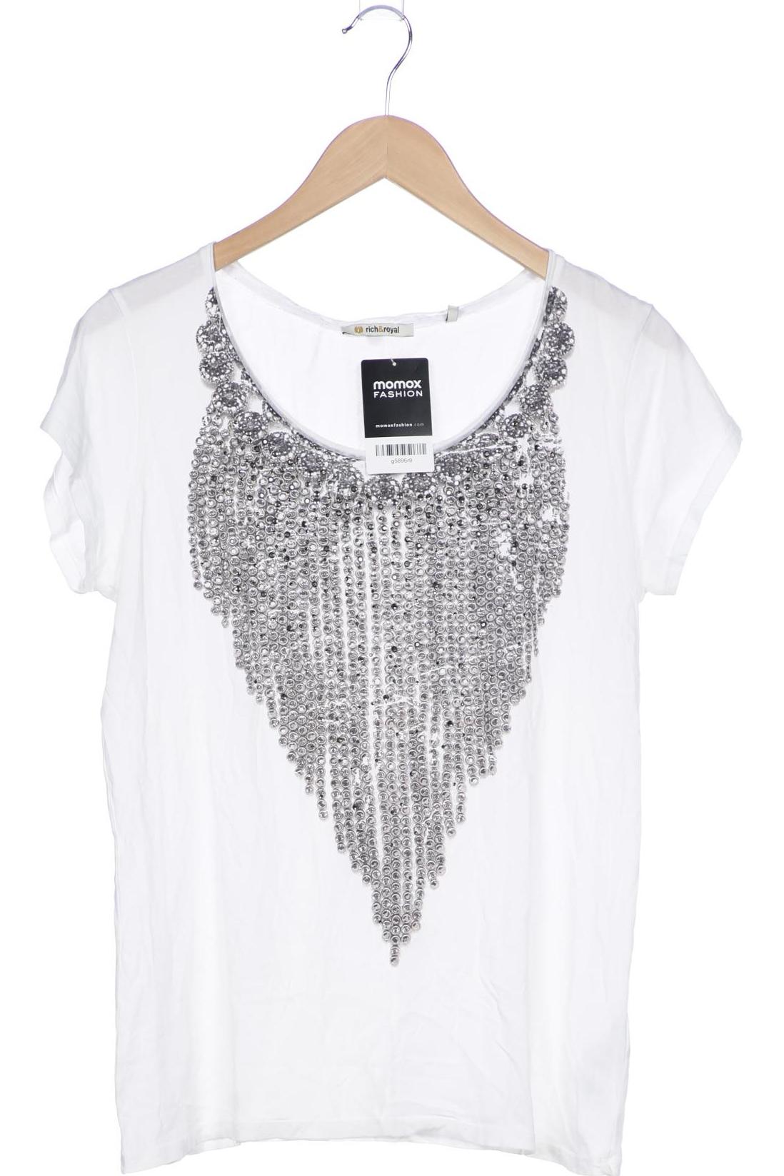 

Rich & Royal Damen T-Shirt, weiß, Gr. 42
