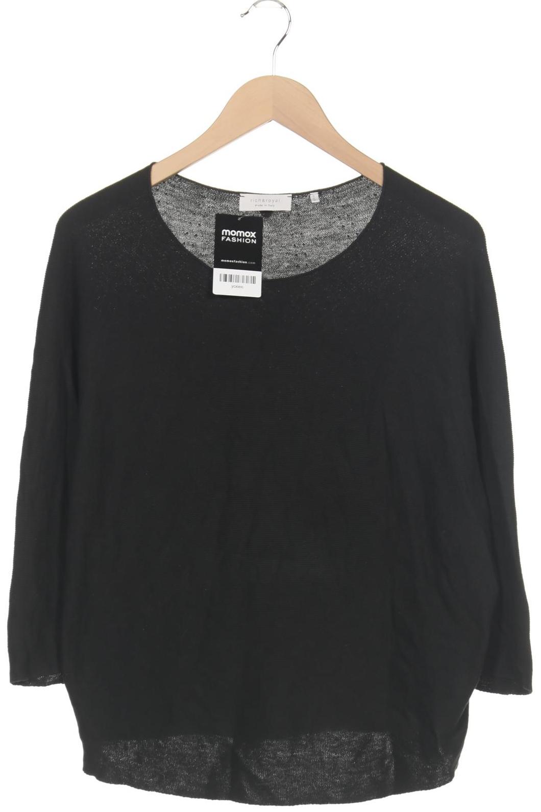 

Rich & Royal Damen Pullover, schwarz, Gr. 44