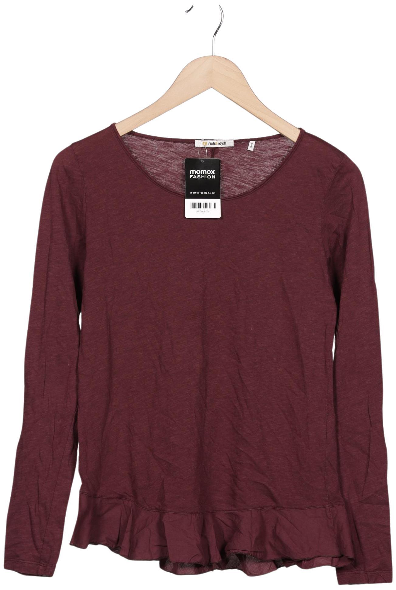 

Rich & Royal Damen Langarmshirt, bordeaux, Gr. 36