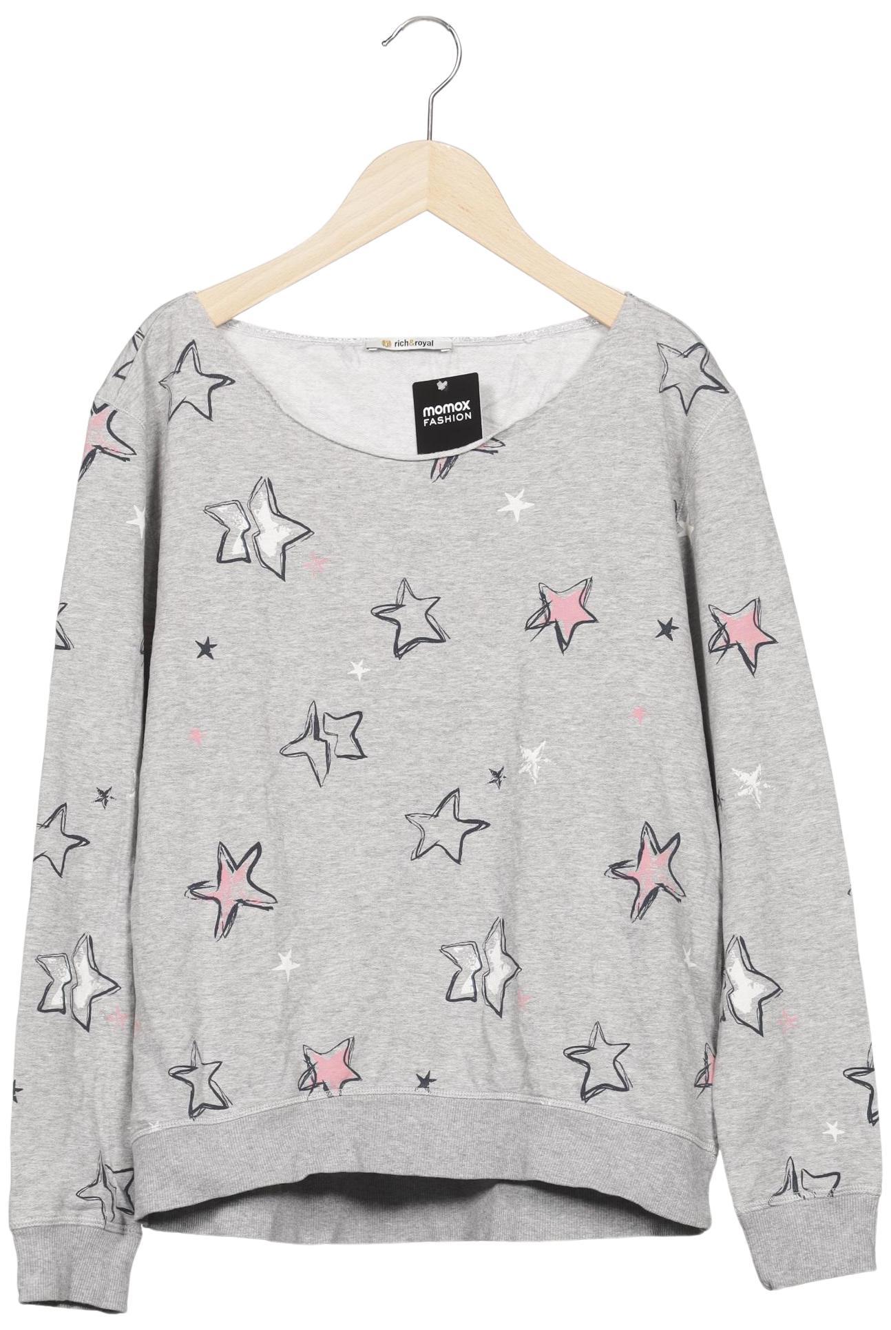 

Rich & Royal Damen Sweatshirt, grau, Gr. 44