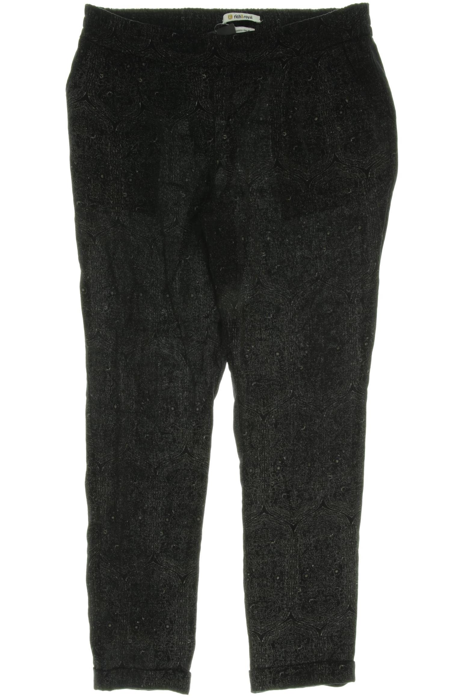 

Rich & Royal Damen Stoffhose, schwarz, Gr. 40