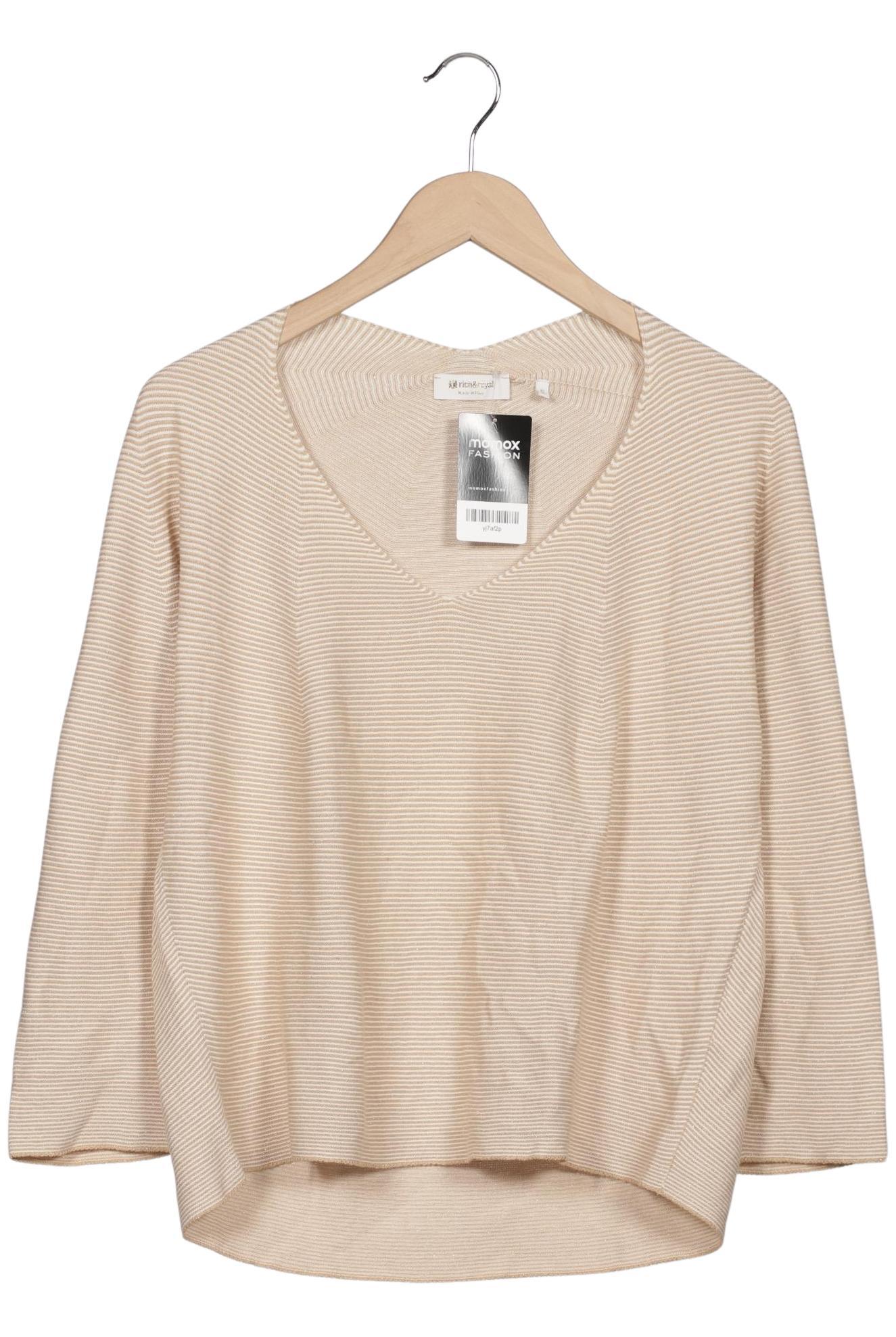 

Rich & Royal Damen Pullover, beige, Gr. 42