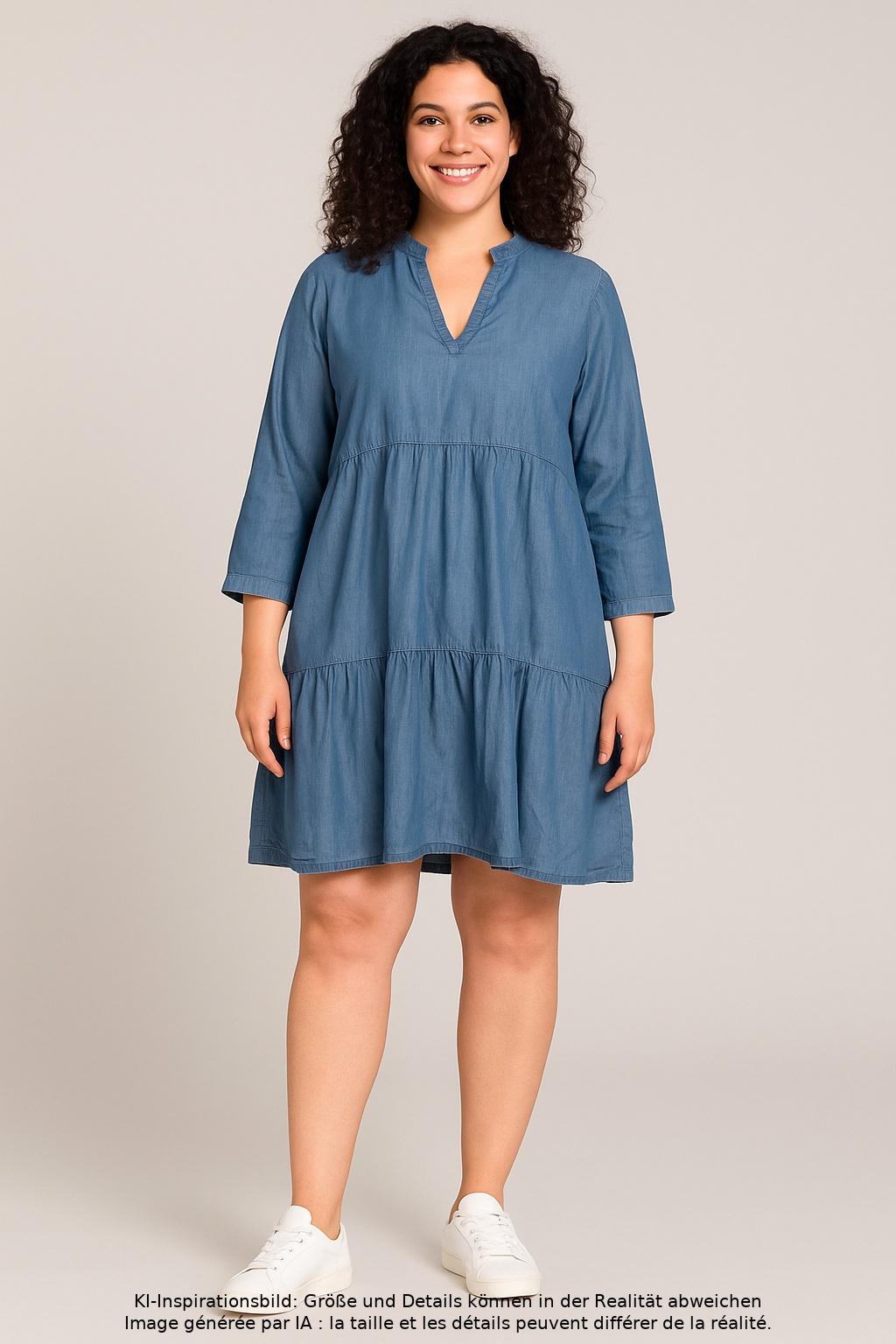 

Rich & Royal Damen Kleid, blau, Gr. 42