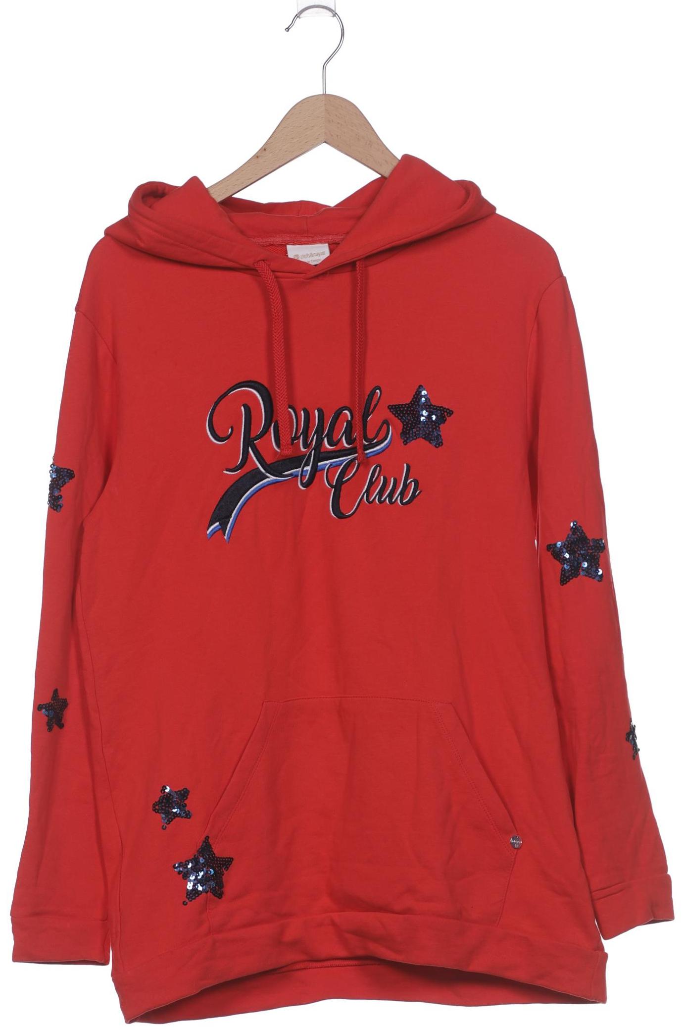 

Rich & Royal Damen Kapuzenpullover, rot, Gr. 44