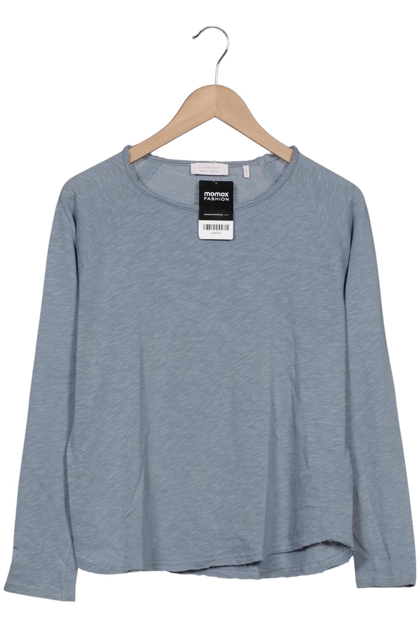 

Rich & Royal Damen Langarmshirt, hellblau, Gr. 38