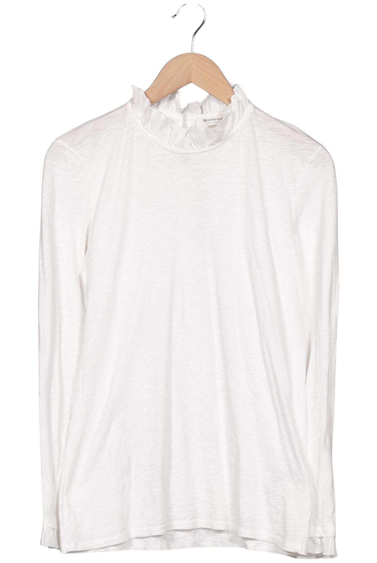 

Rich & Royal Damen Langarmshirt, weiß, Gr. 38