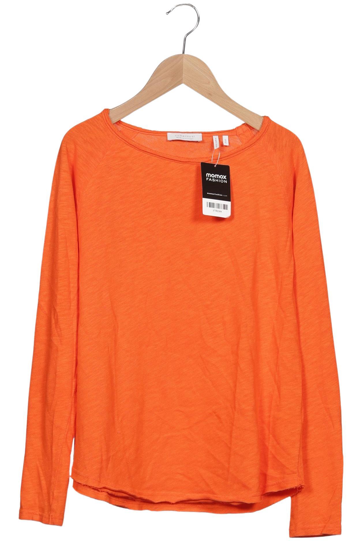 

Rich & Royal Damen Langarmshirt, orange, Gr. 36