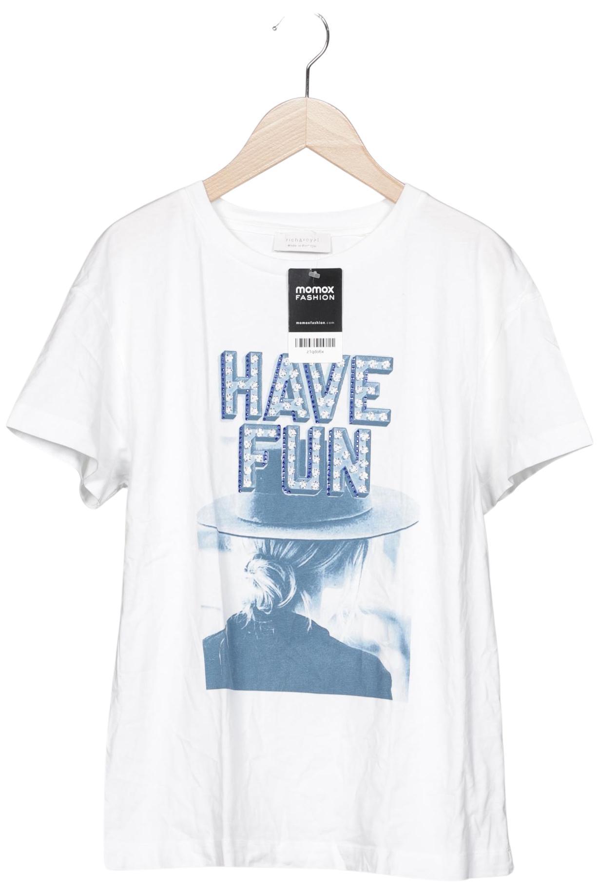 

Rich & Royal Damen T-Shirt, weiß, Gr. 38