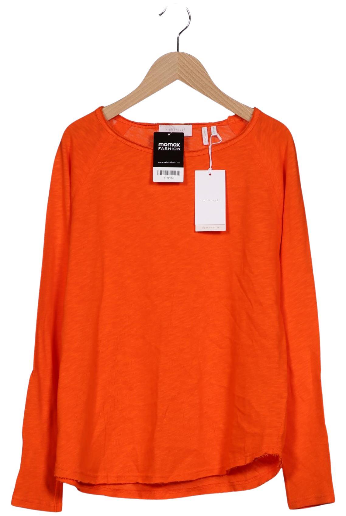 

Rich & Royal Damen Langarmshirt, orange, Gr. 38