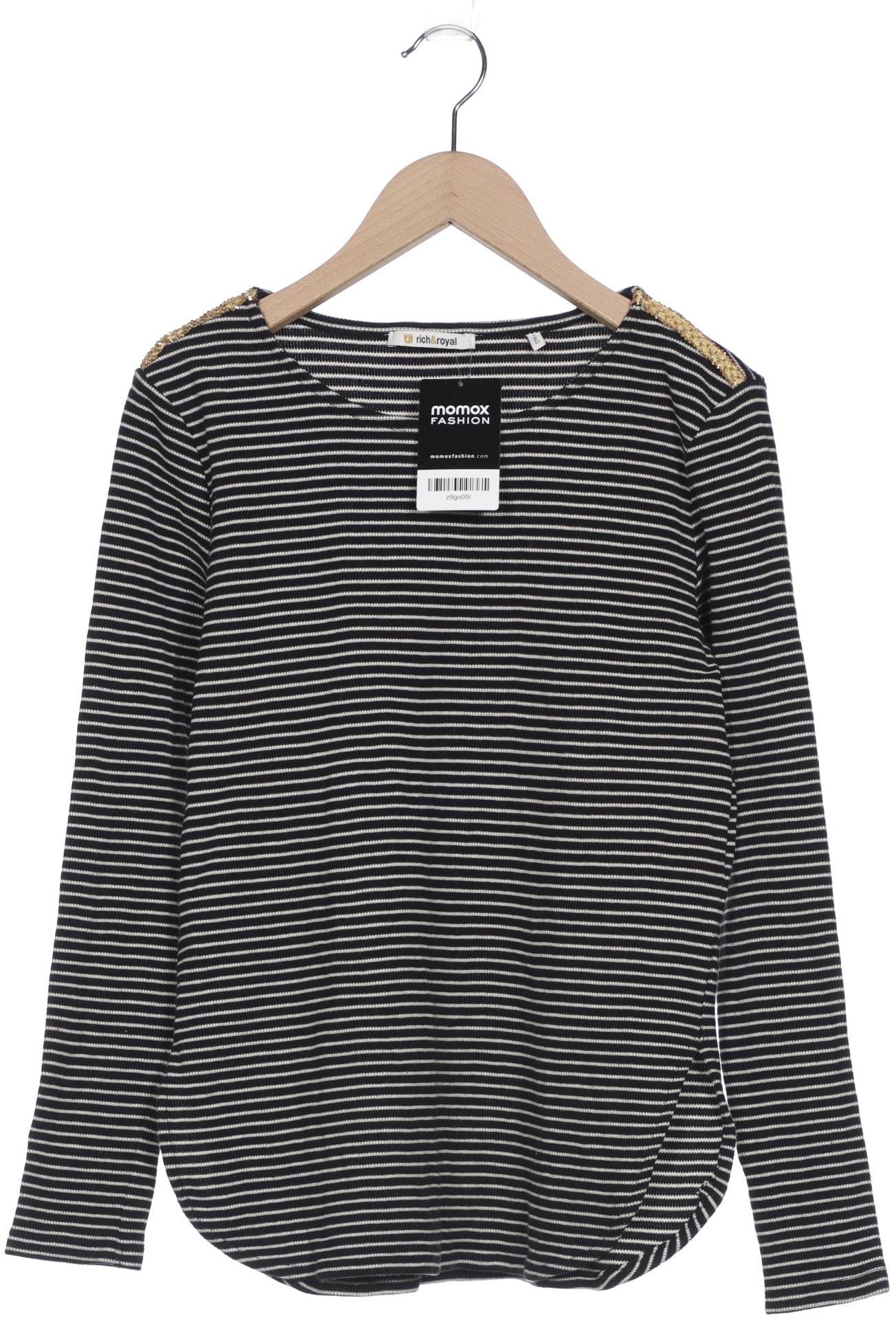 

Rich & Royal Damen Pullover, schwarz, Gr. 34