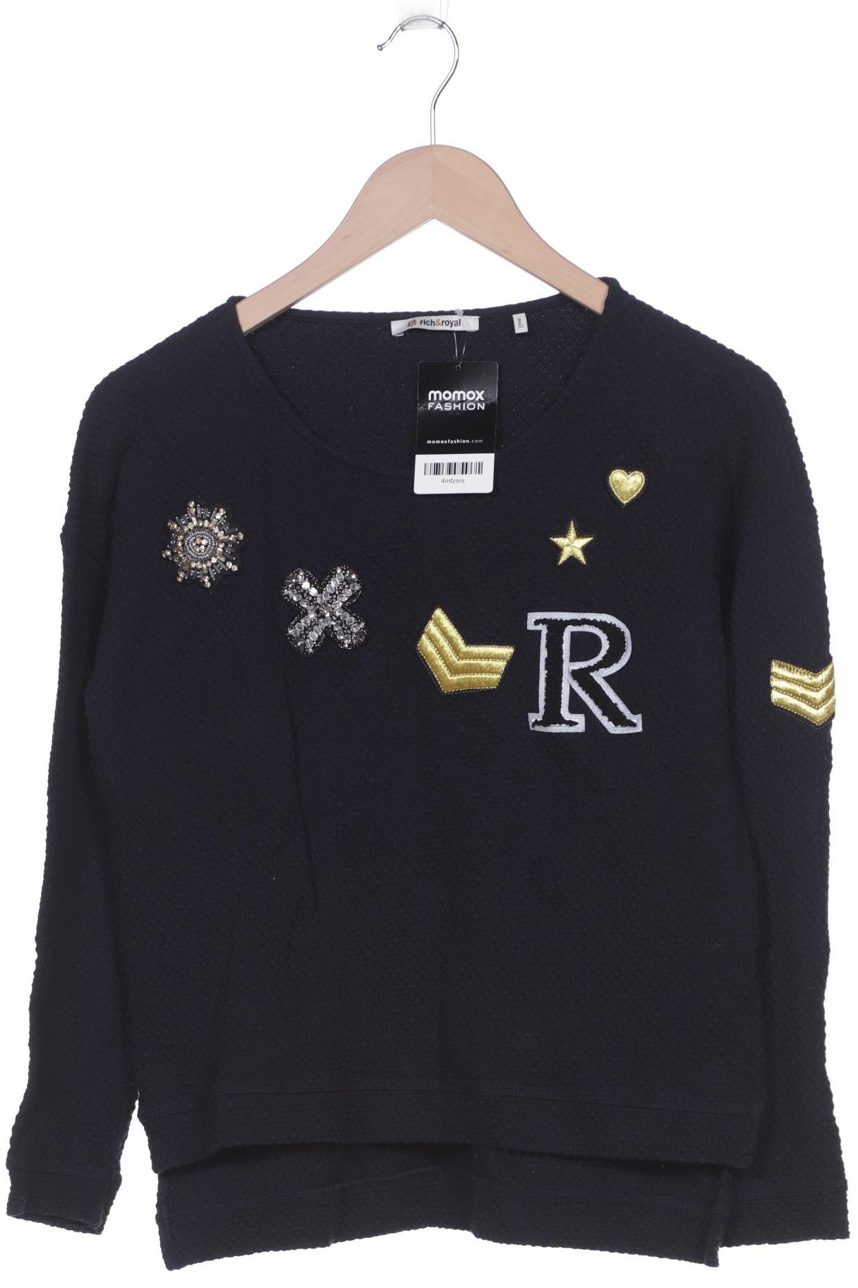

Rich & Royal Damen Sweatshirt, marineblau, Gr. 36
