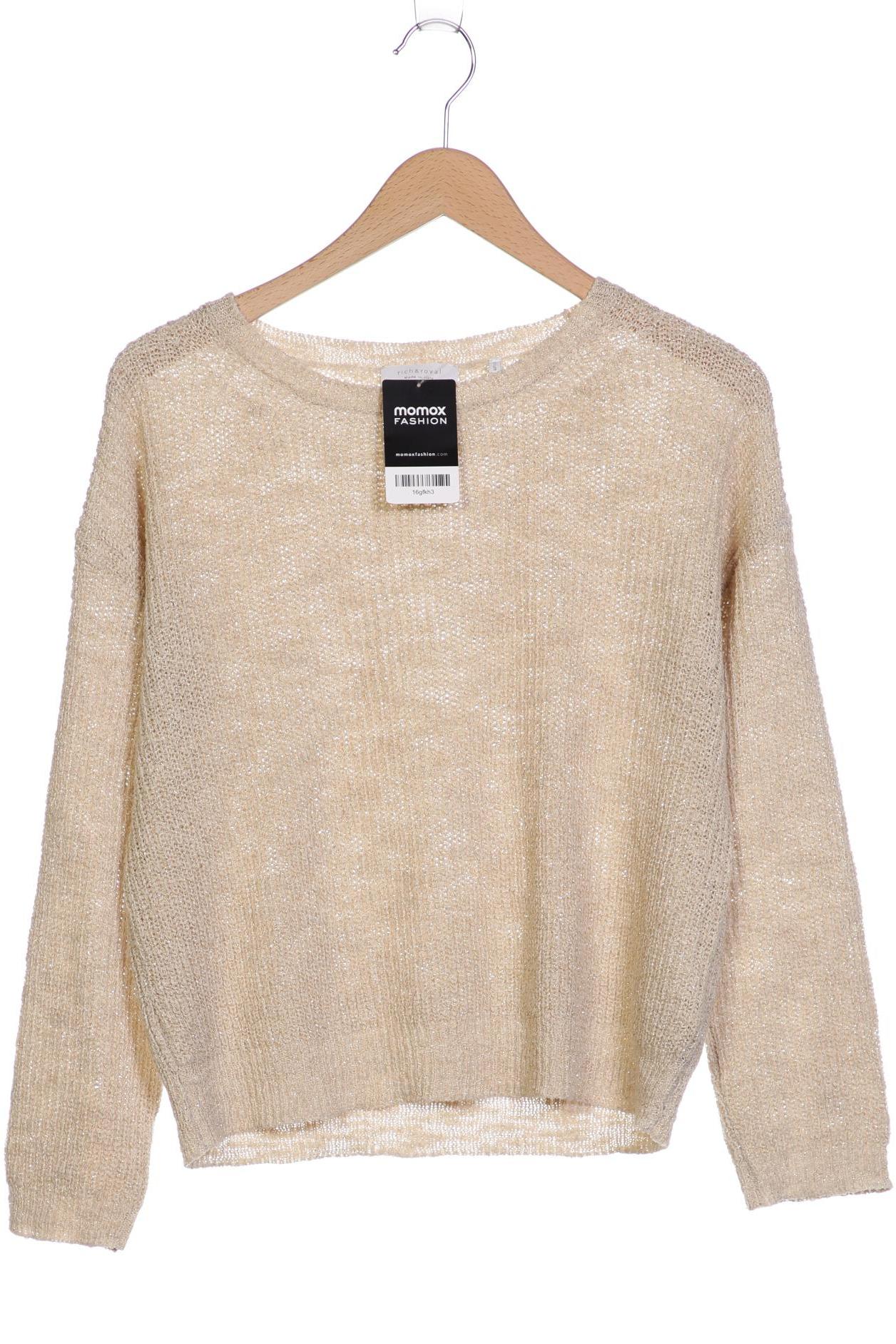 

Rich & Royal Damen Pullover, beige, Gr. 38