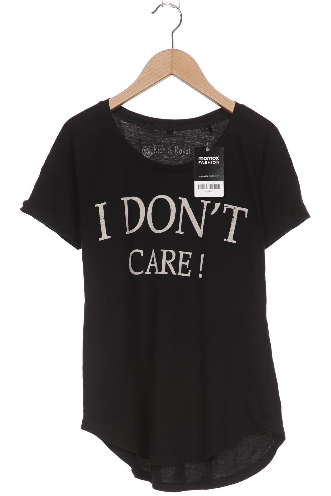 

Rich & Royal Damen T-Shirt, schwarz, Gr. 36