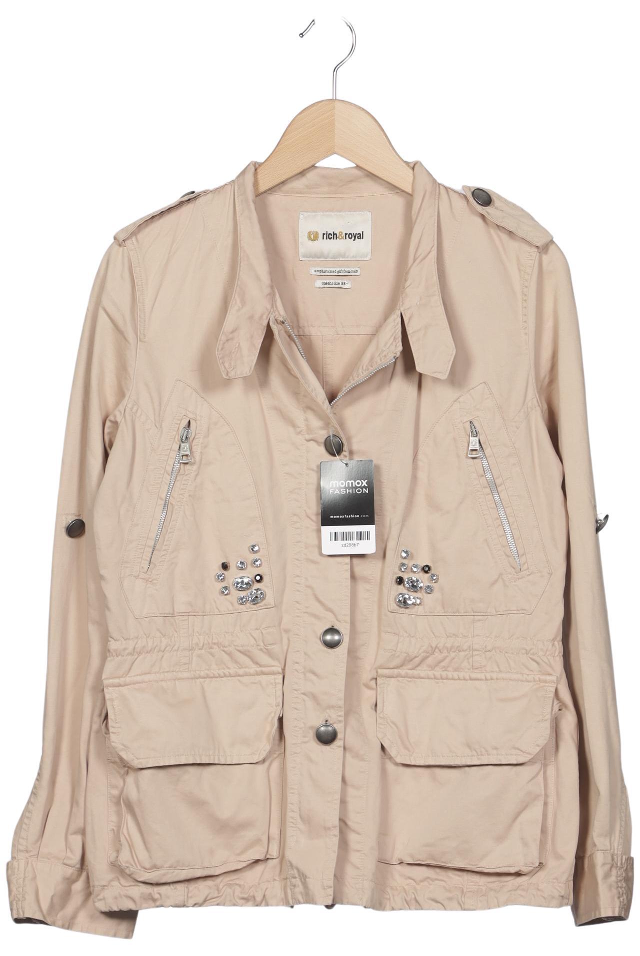 

Rich & Royal Damen Jacke, beige, Gr. 38