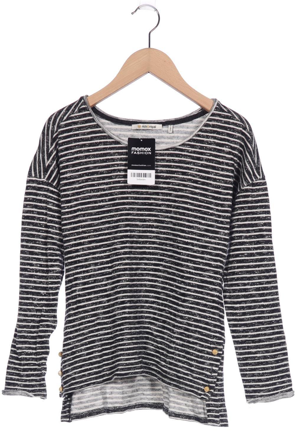 Thumbnail - Rich &amp; Royal Damen Langarmshirt, schwarz, Gr. 34