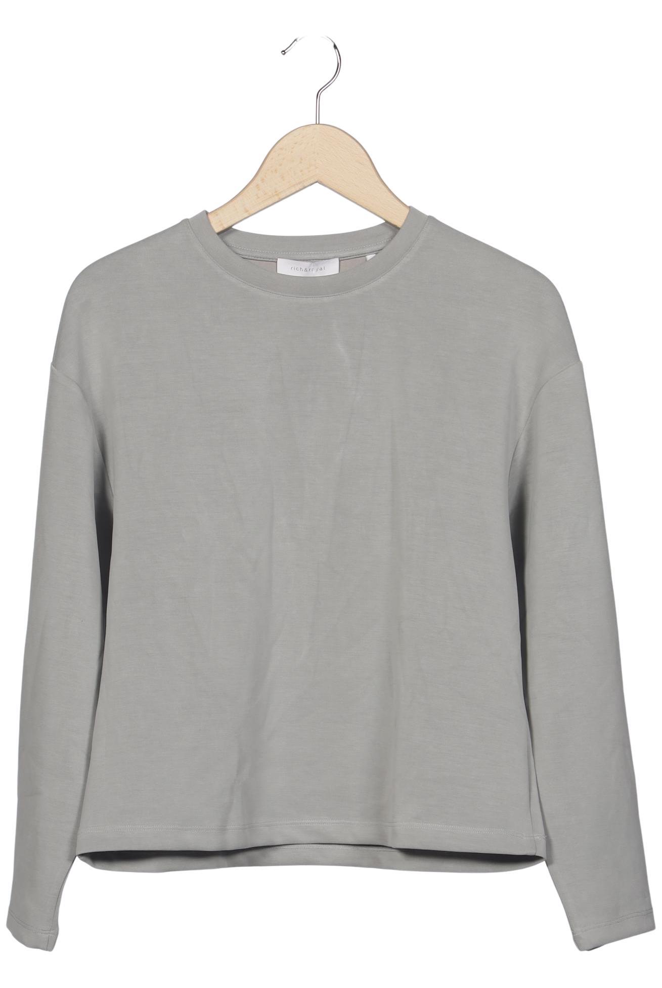 

Rich & Royal Damen Sweatshirt, grau, Gr. 34