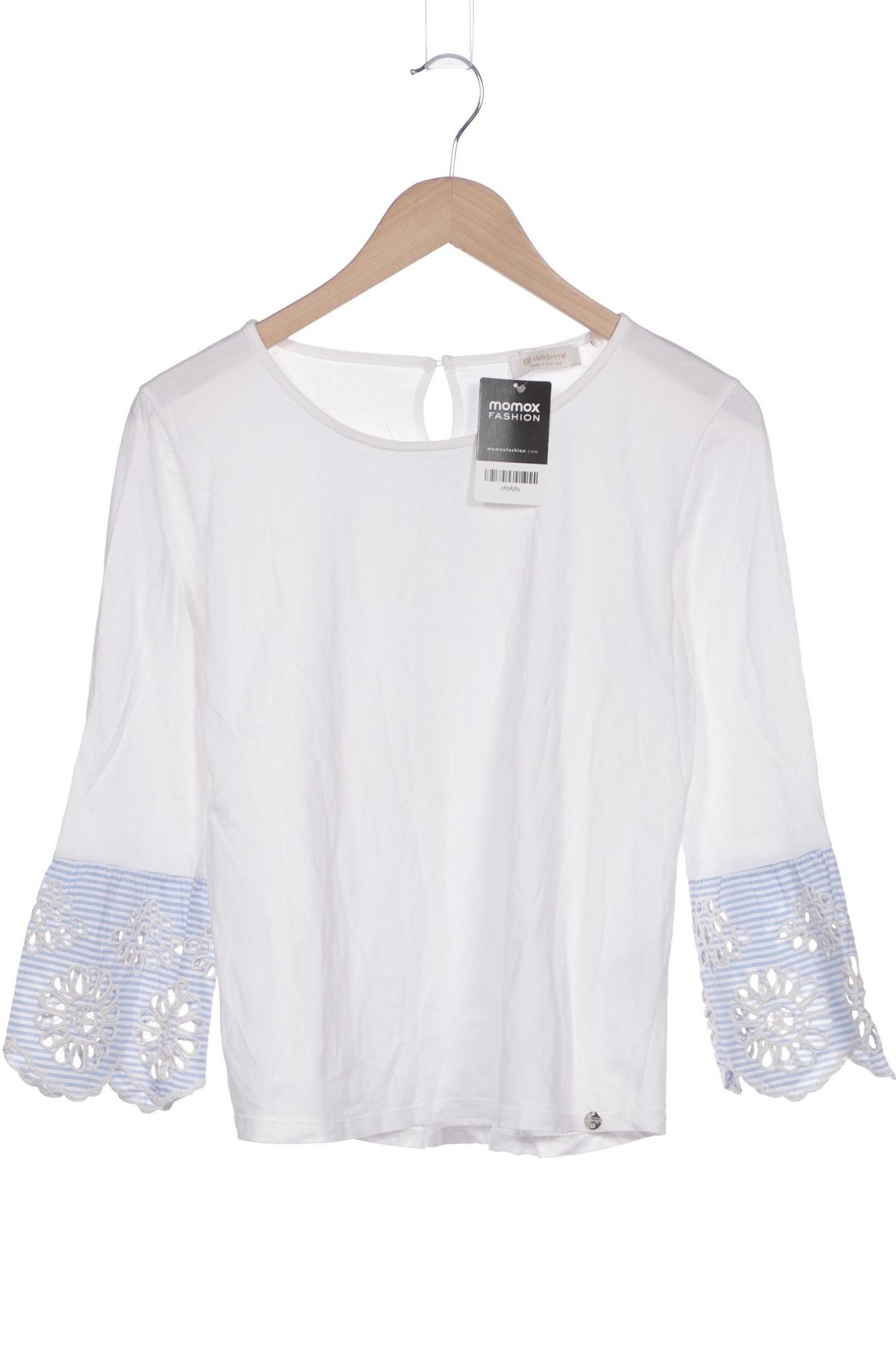 

Rich & Royal Damen Langarmshirt, weiß, Gr. 38