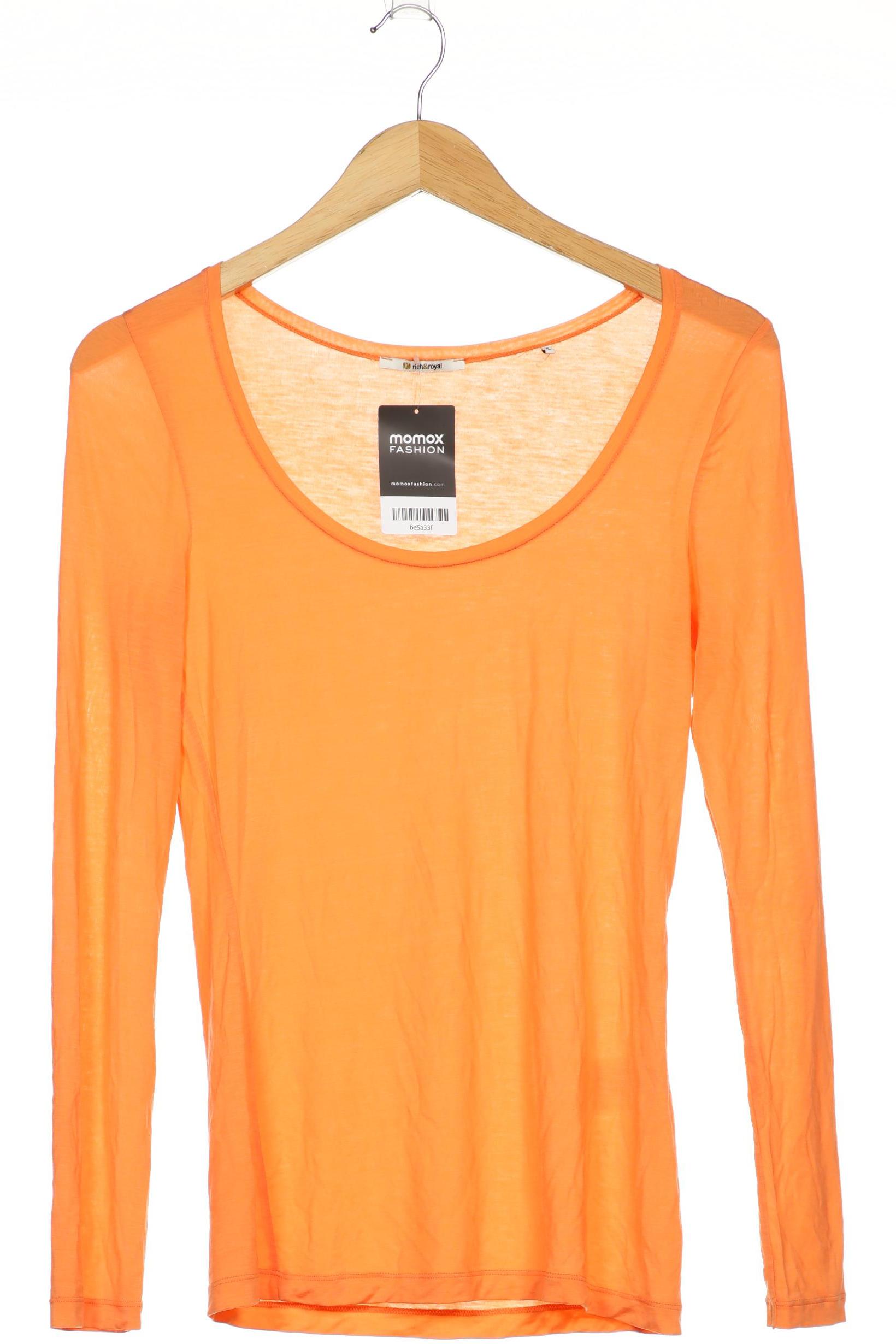 

Rich & Royal Damen Langarmshirt, orange, Gr. 38