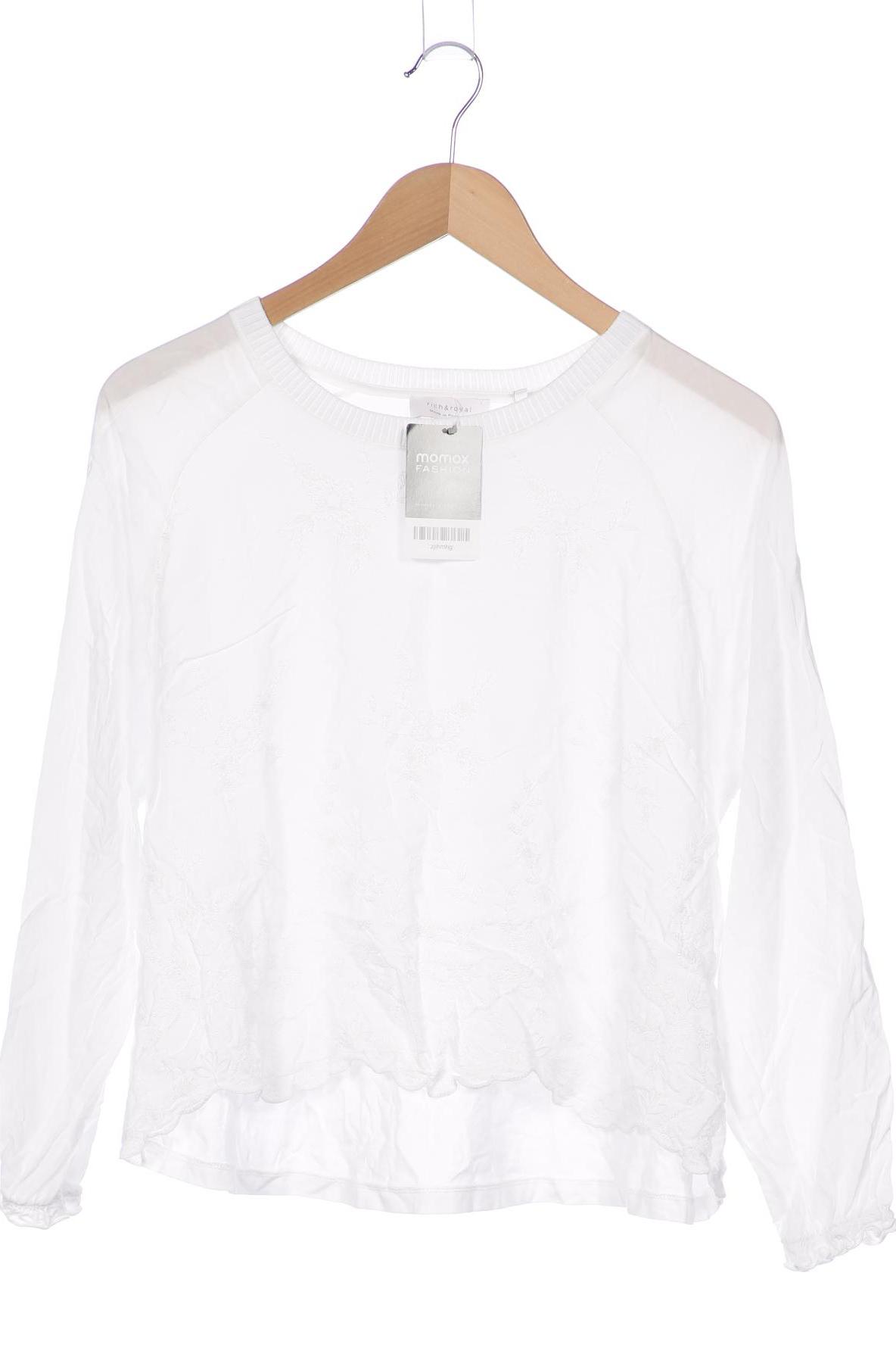 

Rich & Royal Damen Langarmshirt, weiß, Gr. 42
