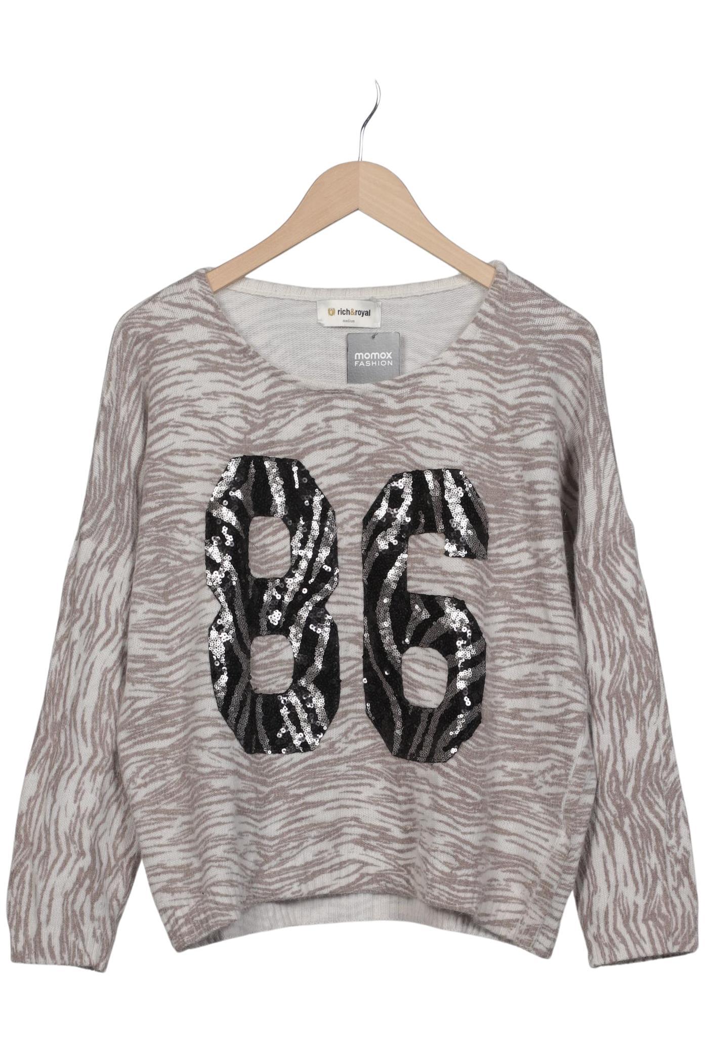 

Rich & Royal Damen Pullover, beige, Gr. 38