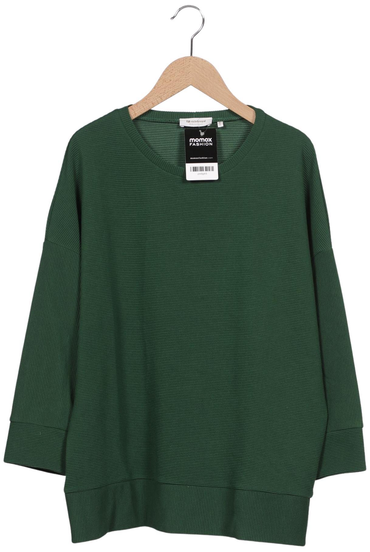 

Rich & Royal Damen Pullover, grün, Gr. 38