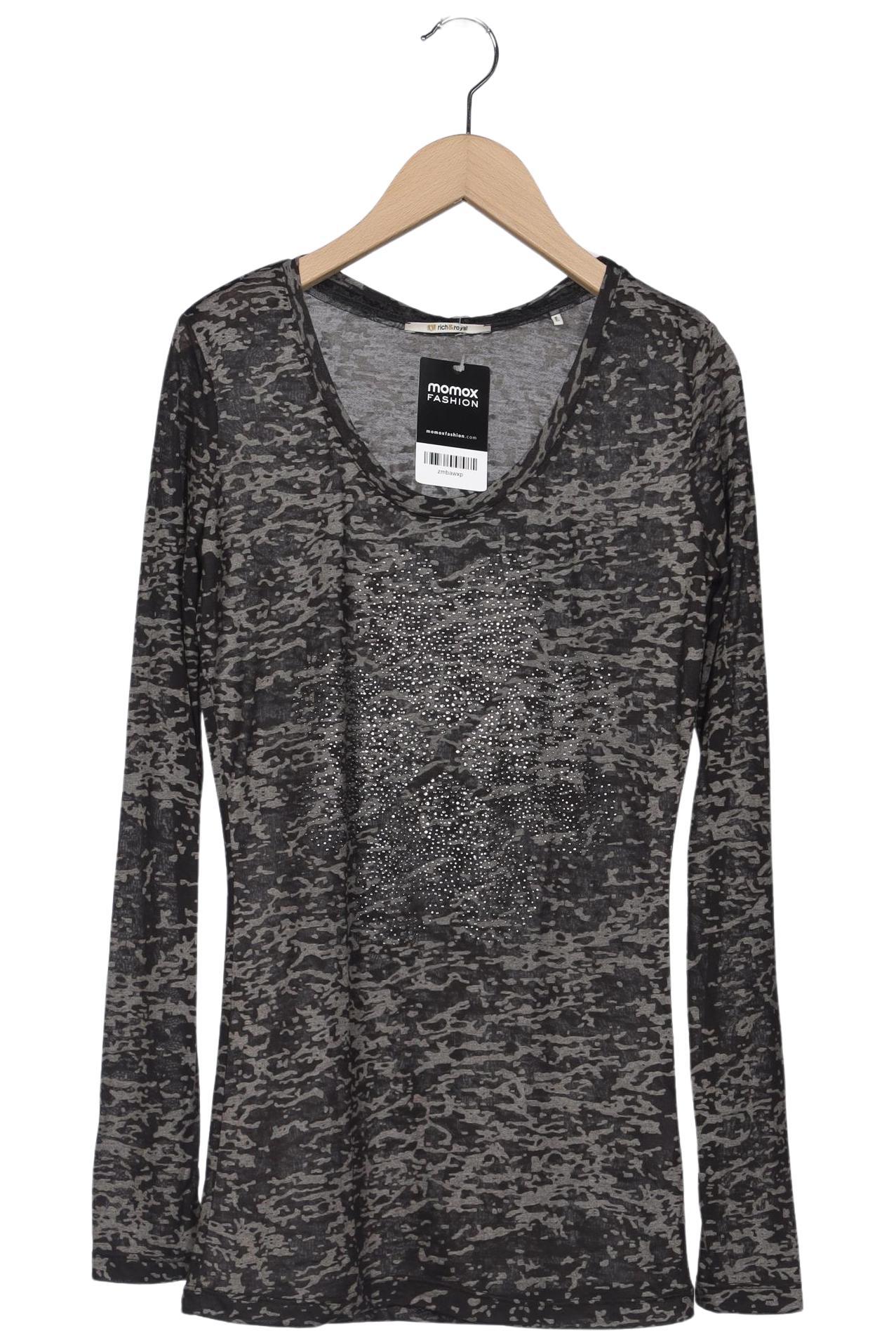 

Rich & Royal Damen Langarmshirt, schwarz, Gr. 36