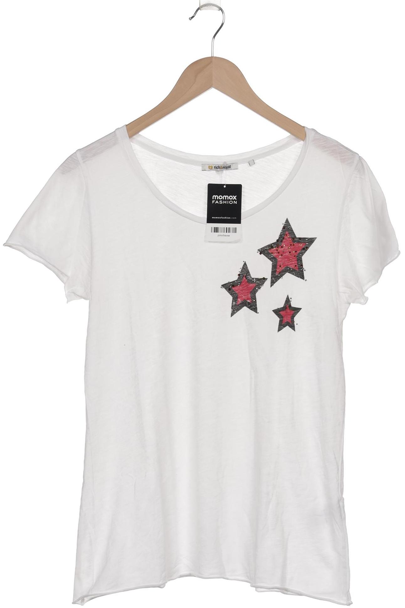 

Rich & Royal Damen T-Shirt, weiß, Gr. 38