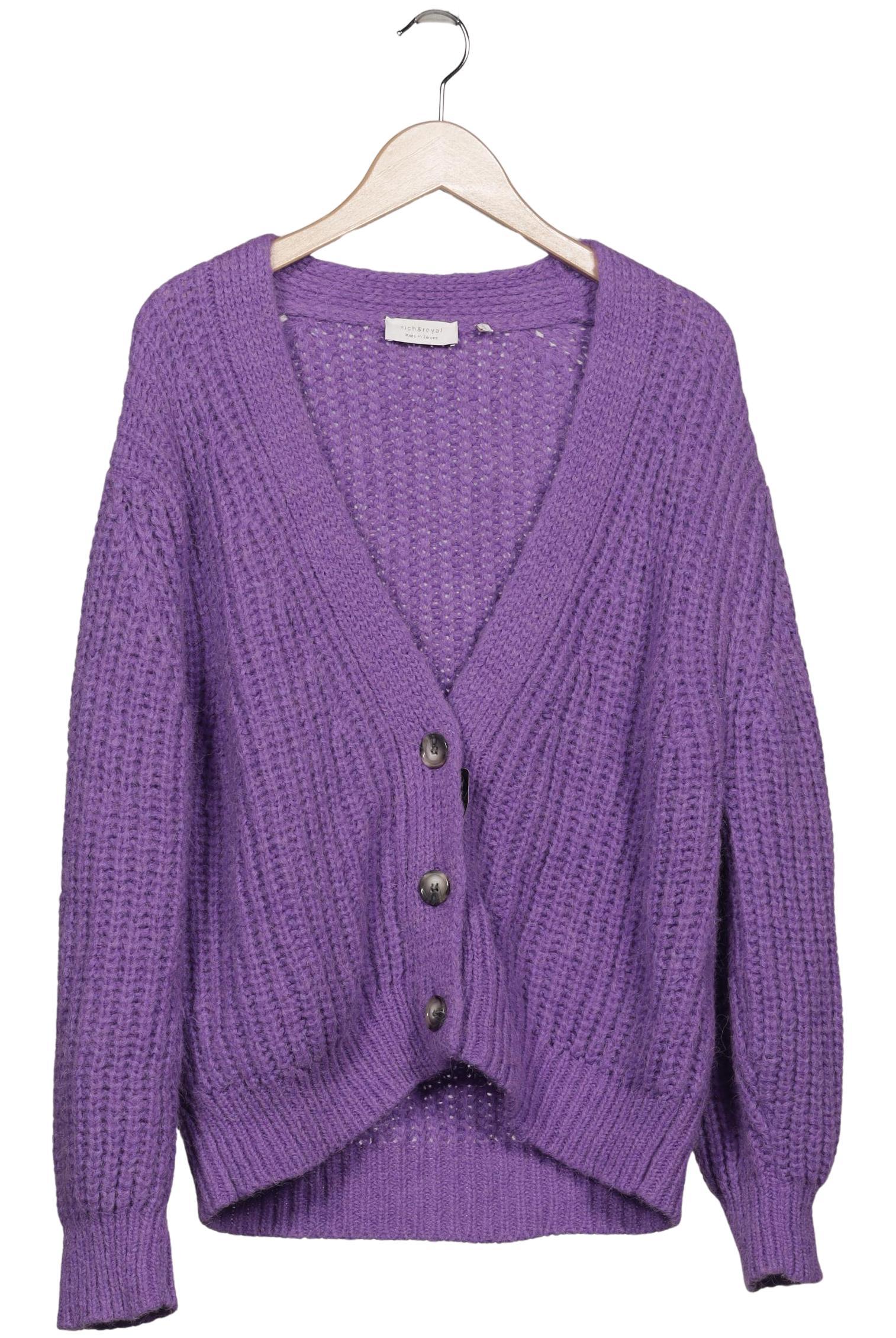 

Rich & Royal Damen Strickjacke, flieder, Gr. 44