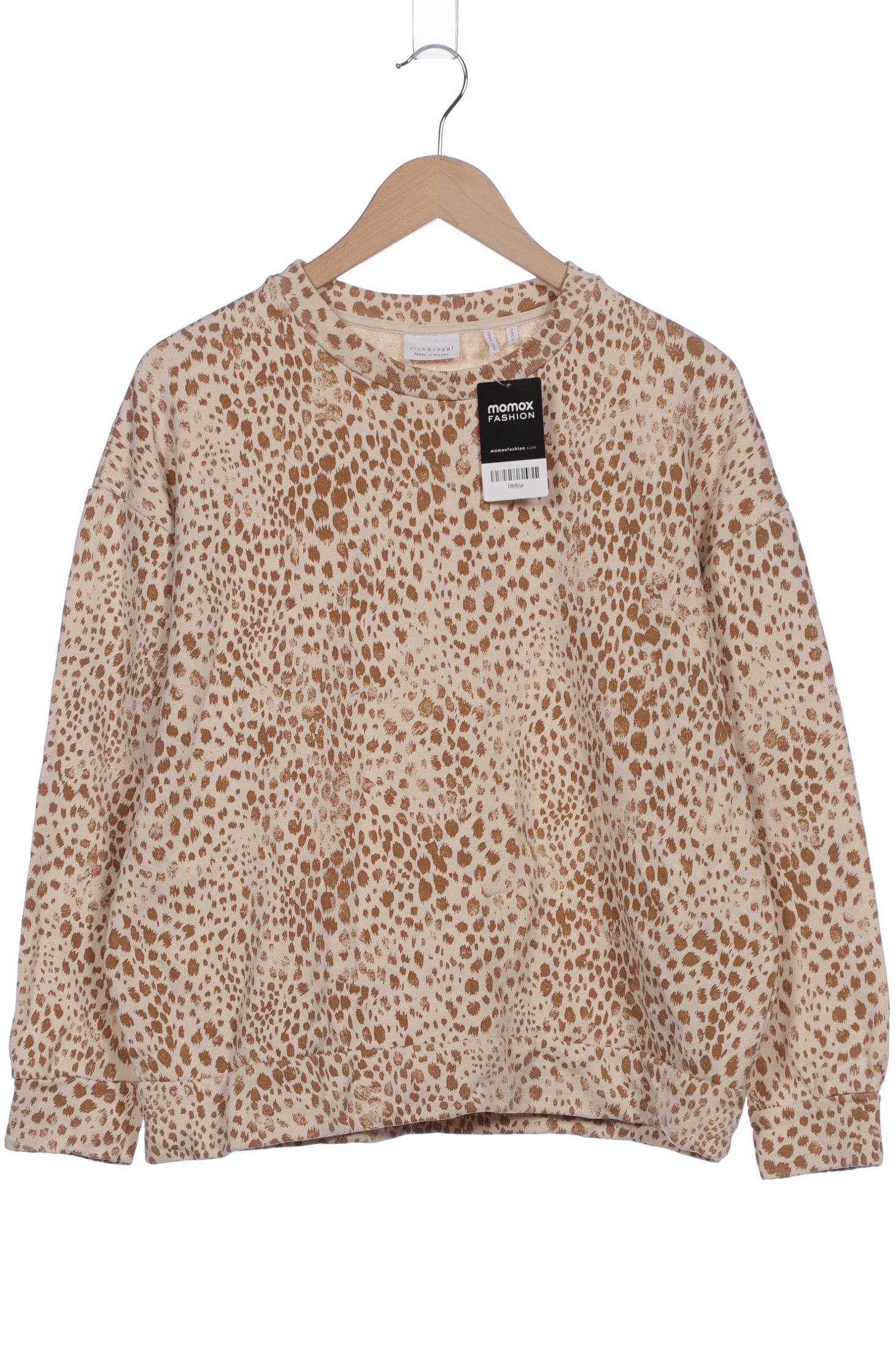 

Rich & Royal Damen Sweatshirt, beige, Gr. 38