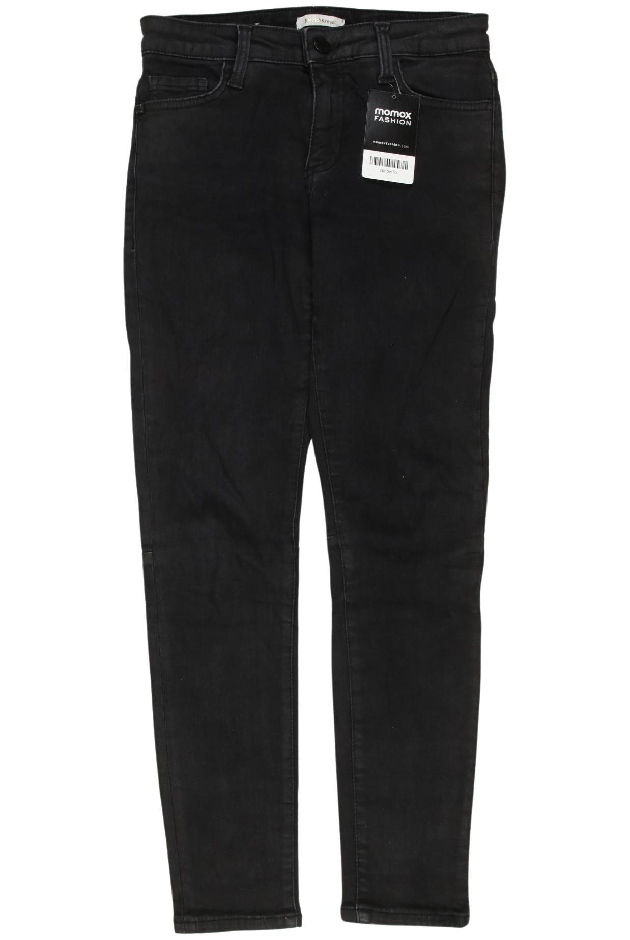 

Rich & Royal Damen Jeans, schwarz, Gr. 25