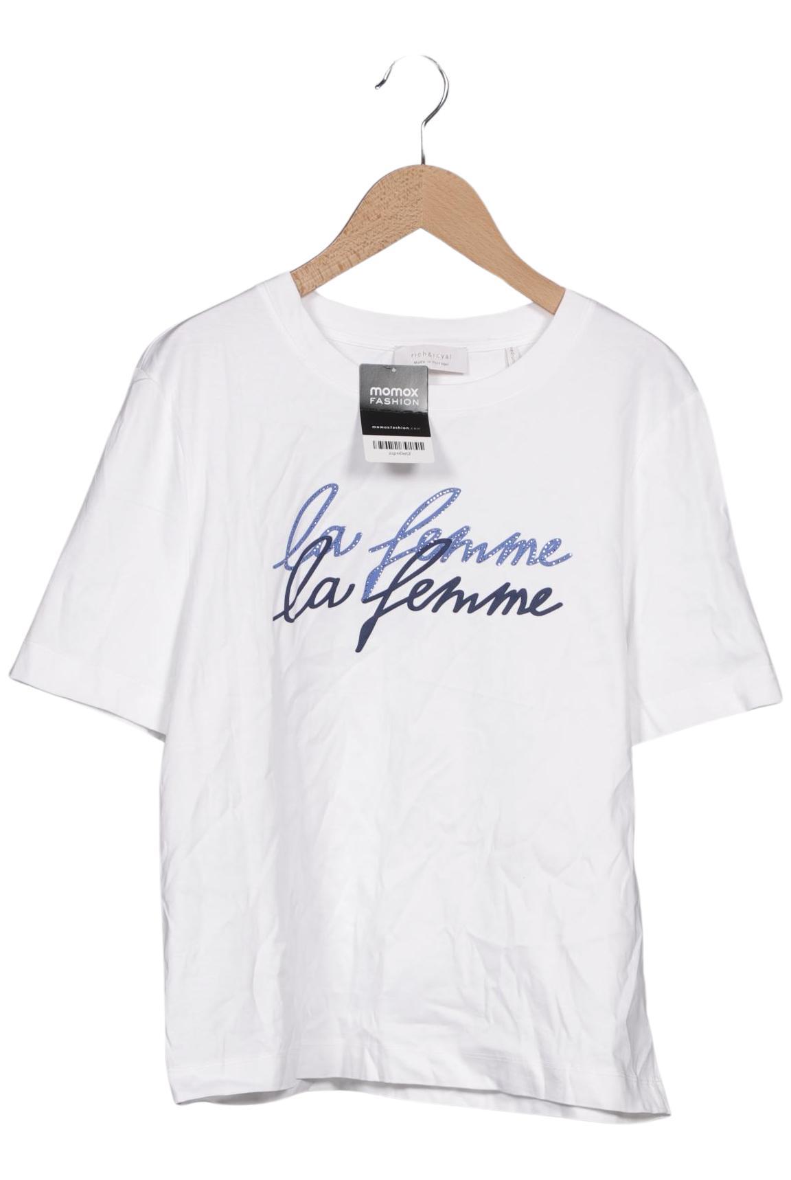 

Rich & Royal Damen T-Shirt, weiß, Gr. 38