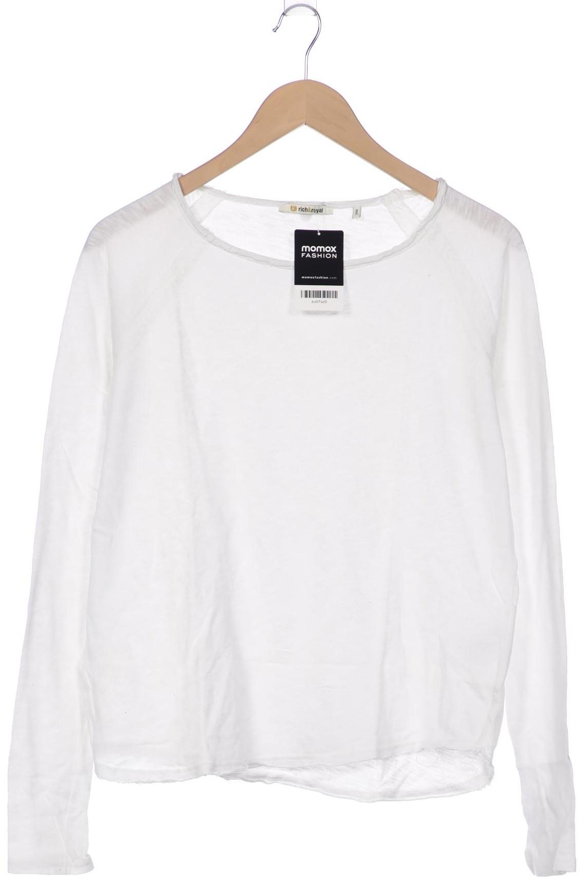 

Rich & Royal Damen Langarmshirt, weiß, Gr. 36