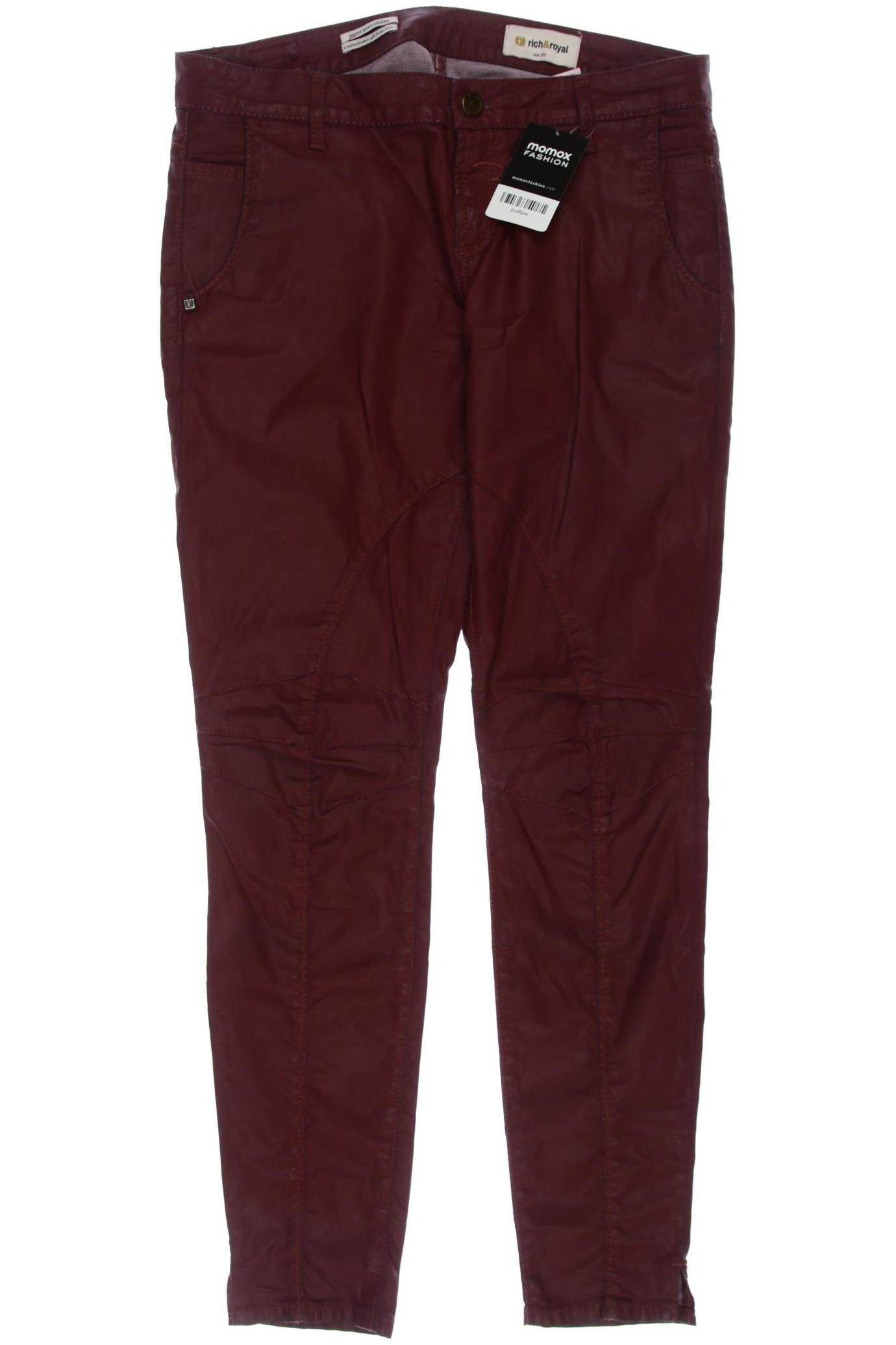 

Rich & Royal Damen Stoffhose, bordeaux, Gr. 29